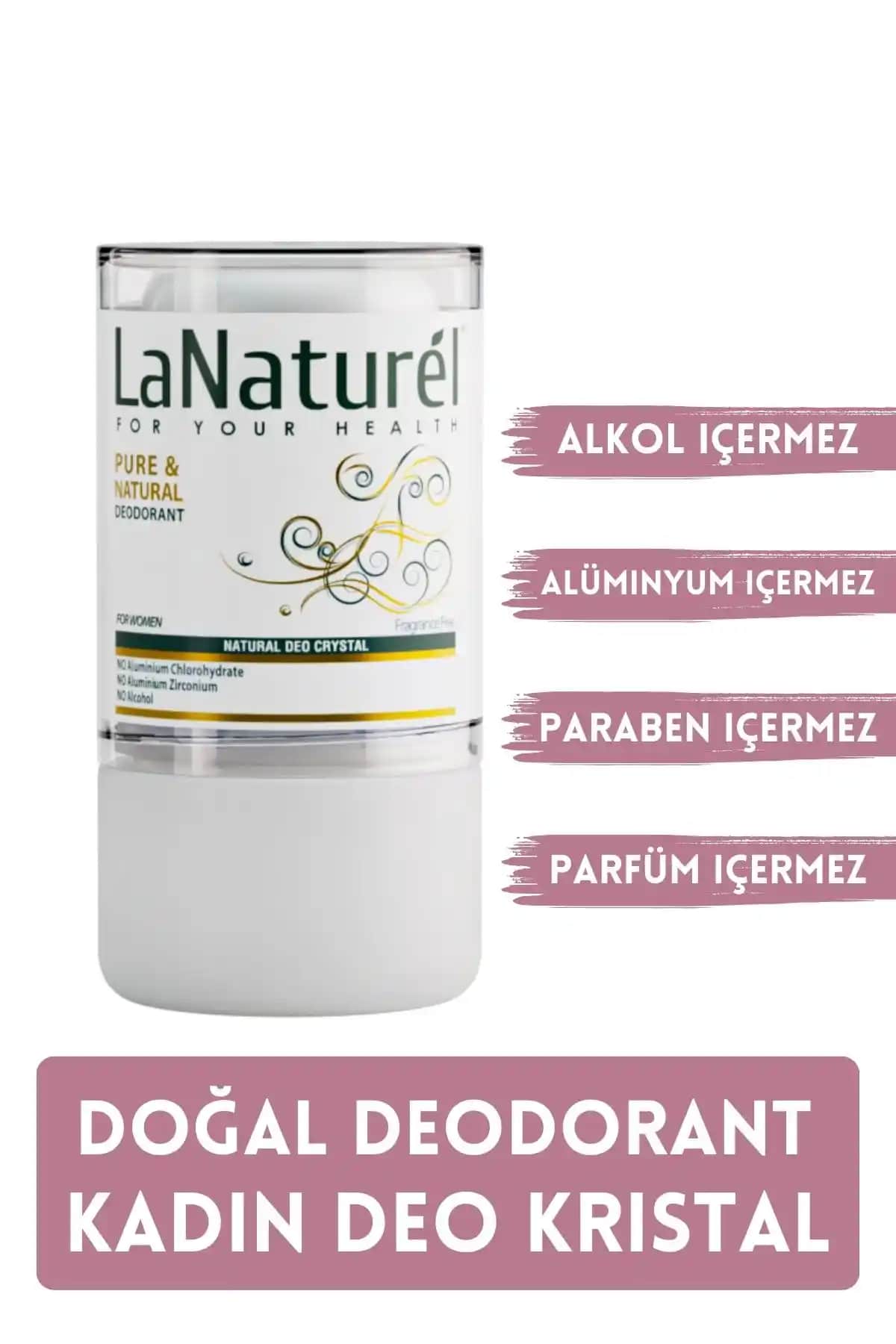 LaNaturel Kristal ve Yeşilmarka Kokusuz Doğal Deodorantların Kapsamlı İncelemesi