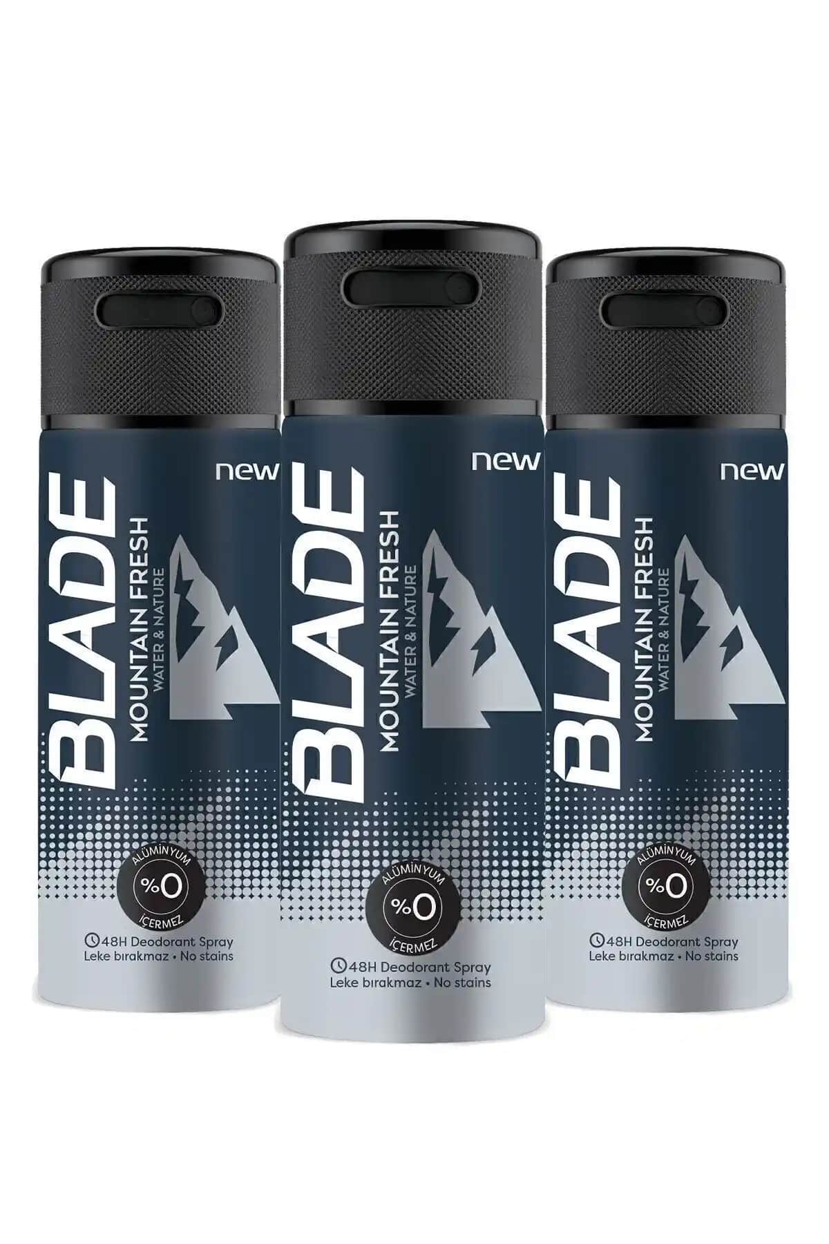 Blade Mountain Fresh ve Blade Self Confidence Erkek Deodorantları: Kapsamlı Karşılaştırma