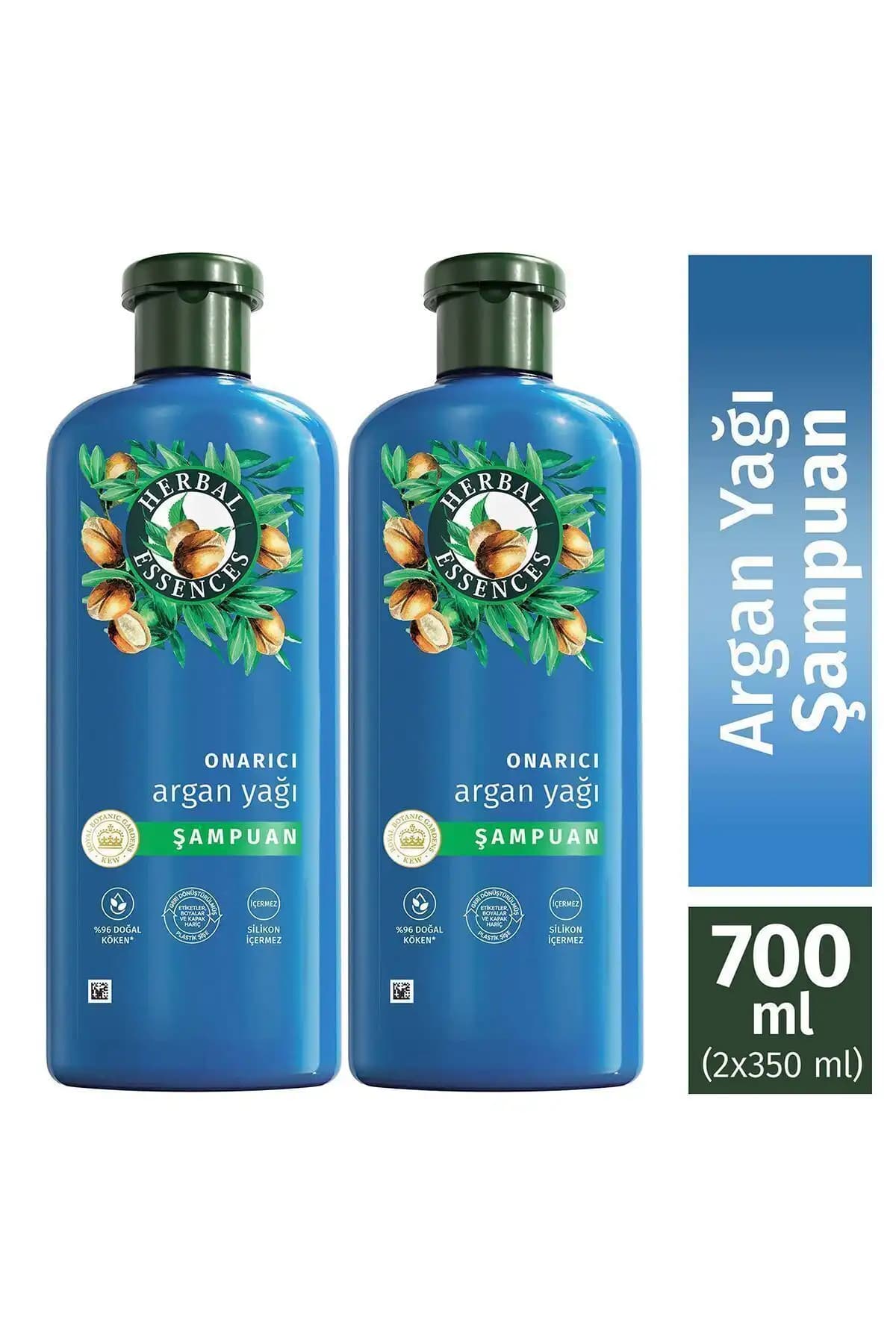 Herbal Essences Onarıcı Argan Yağı Şampuan 350 ml x2