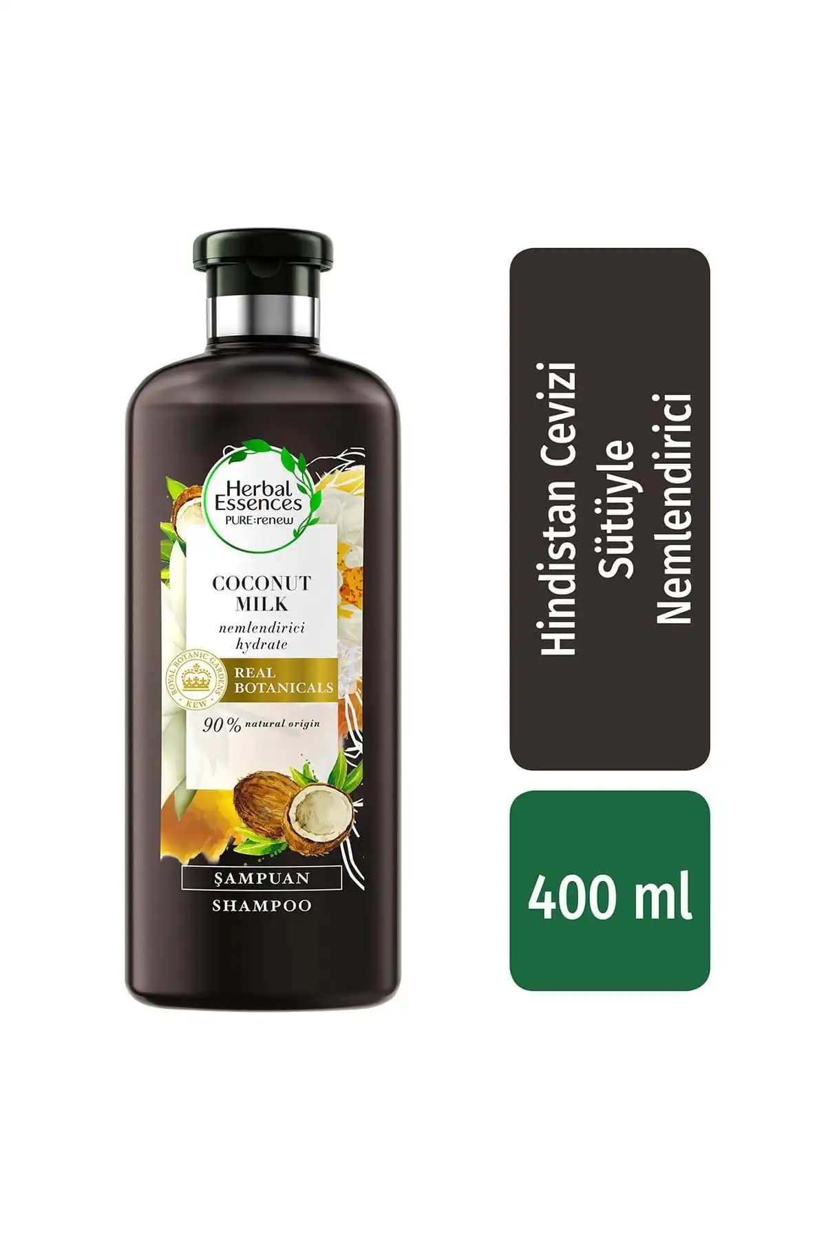 Herbal Essences Şampuan Nemlendirici Hindistan Cevizi Sütü 400 ml