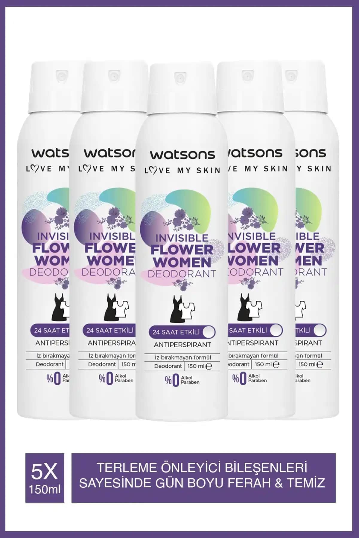 Watsons Invisible Flower ve Ocean Comfort Deodorant Karşılaştırması: Hangisi Daha İyi?