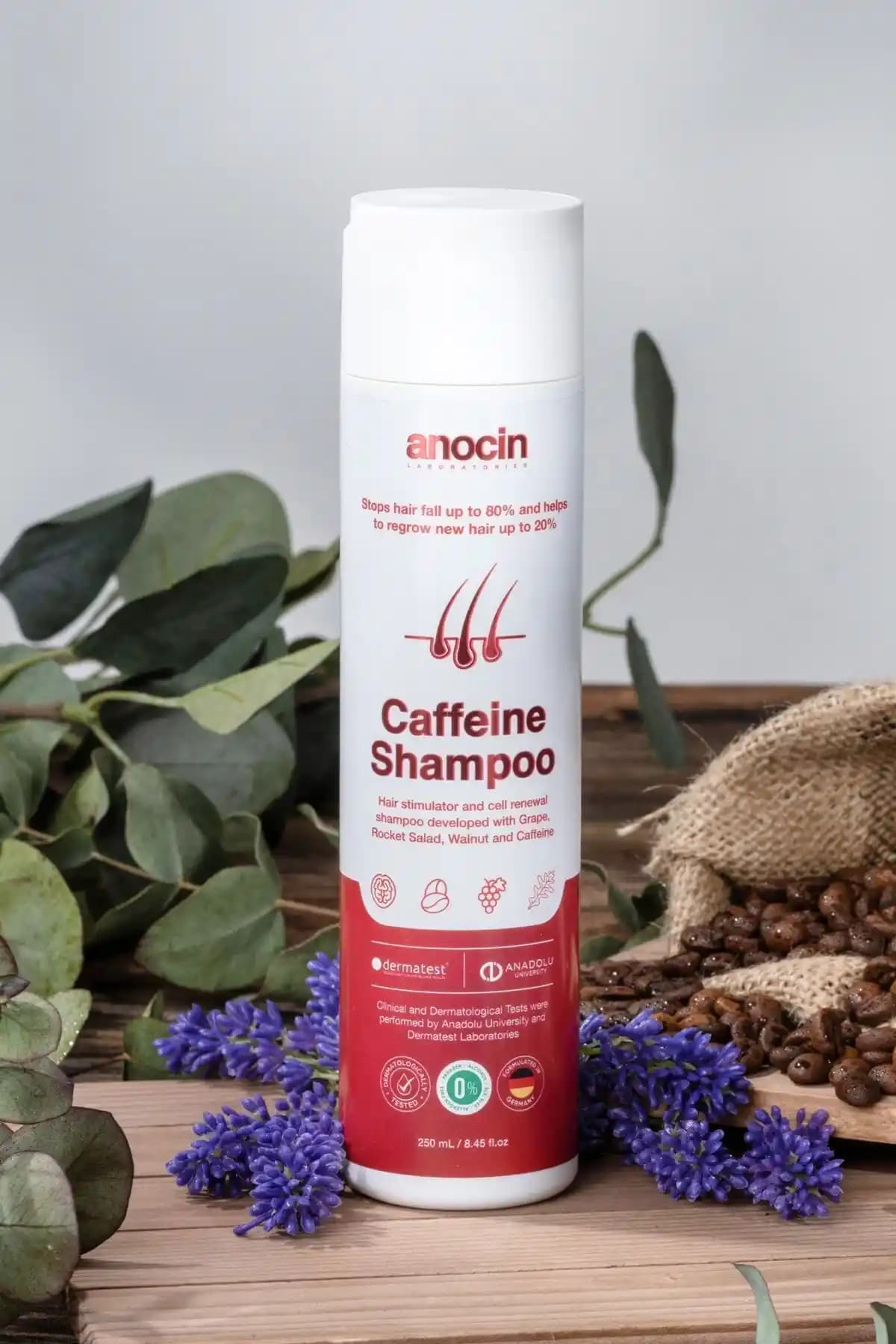 ANOCIN 3HC Kafeinli ve Minox Lipozomal Şampuanların Karşılaştırması