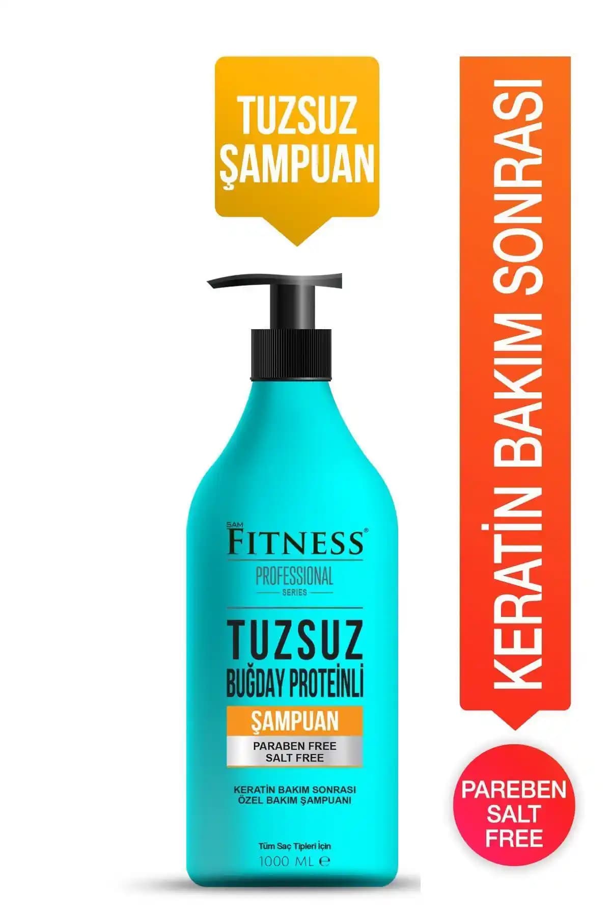Fitness Professional Tuzsuz Şampuan 1000 ml ve 250 ml Ürün Karşılaştırması