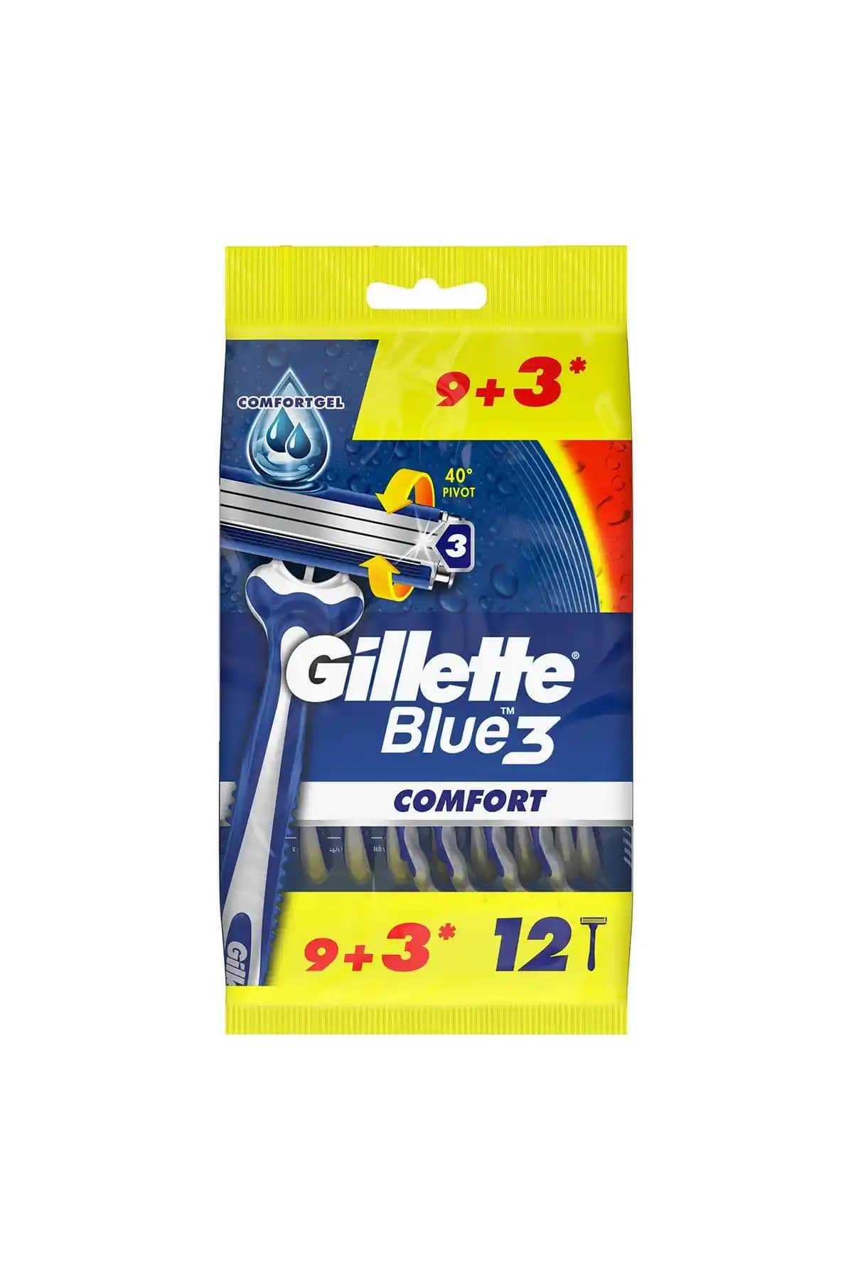 Gillette 3 Comfort ve Gillette Blue3 Kullan At Tıraş Bıçakları Karşılaştırması