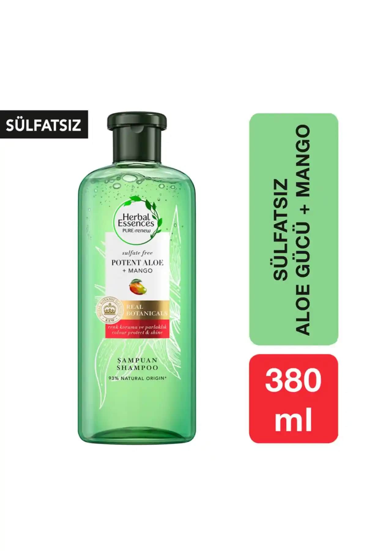 Herbal Essences Sülfatsız Şampuanların Karşılaştırması: Aloe Mango İki Farklı Seçenek