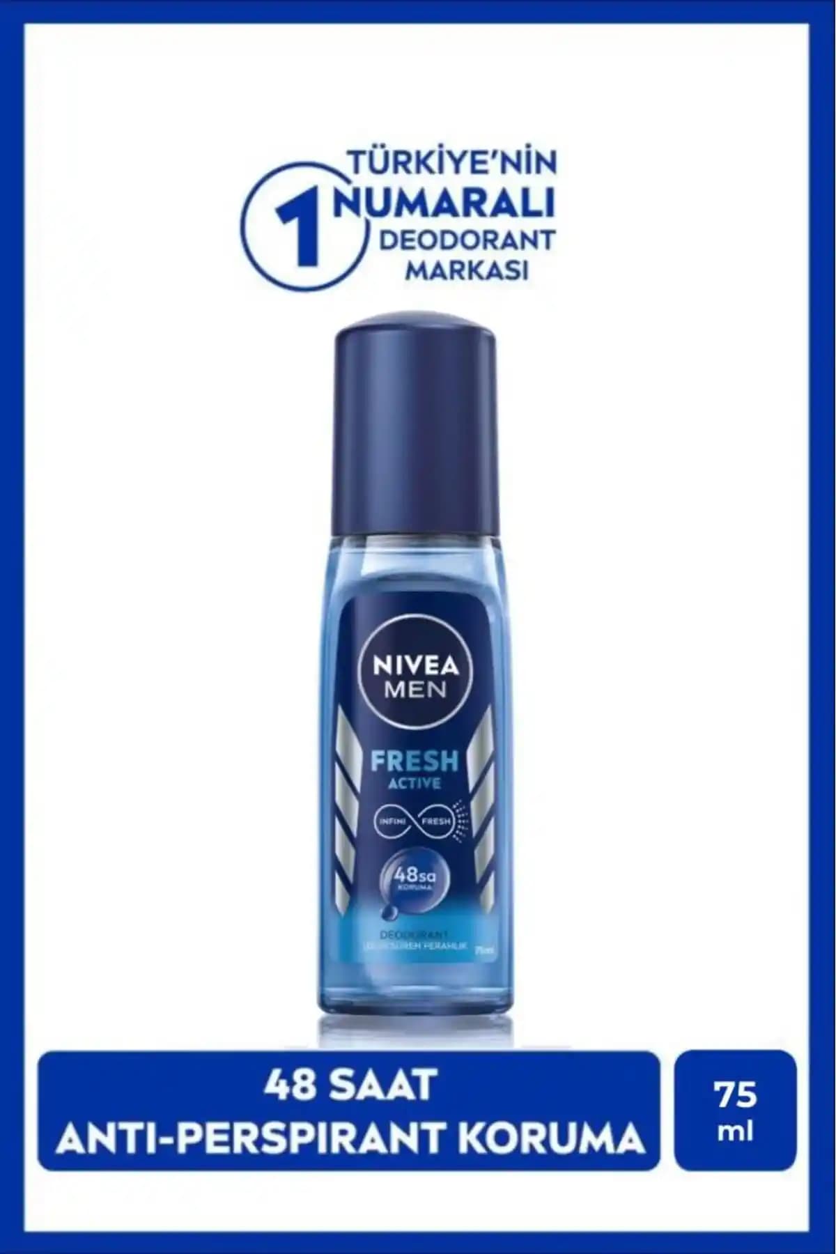 NIVEA Men Pump Sprey Deodorant Karşılaştırması: Fresh Active ve Fresh Power