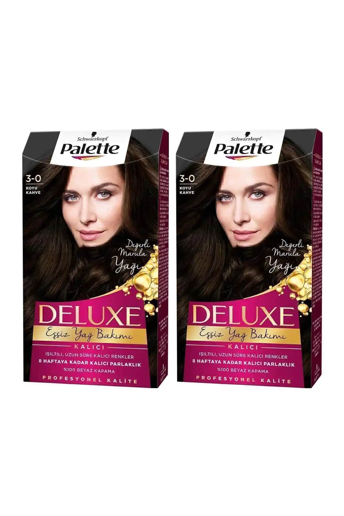 Palette Deluxe Saç Boyaları: Koyu Kahve ve Koyu Kestane Karşılaştırması