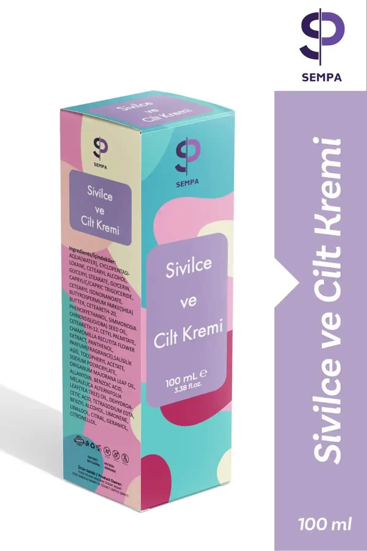 Akne Sivilce Ve Çil Leke Cilt Kremi - Doğal Cilt Bakımı Çözümü