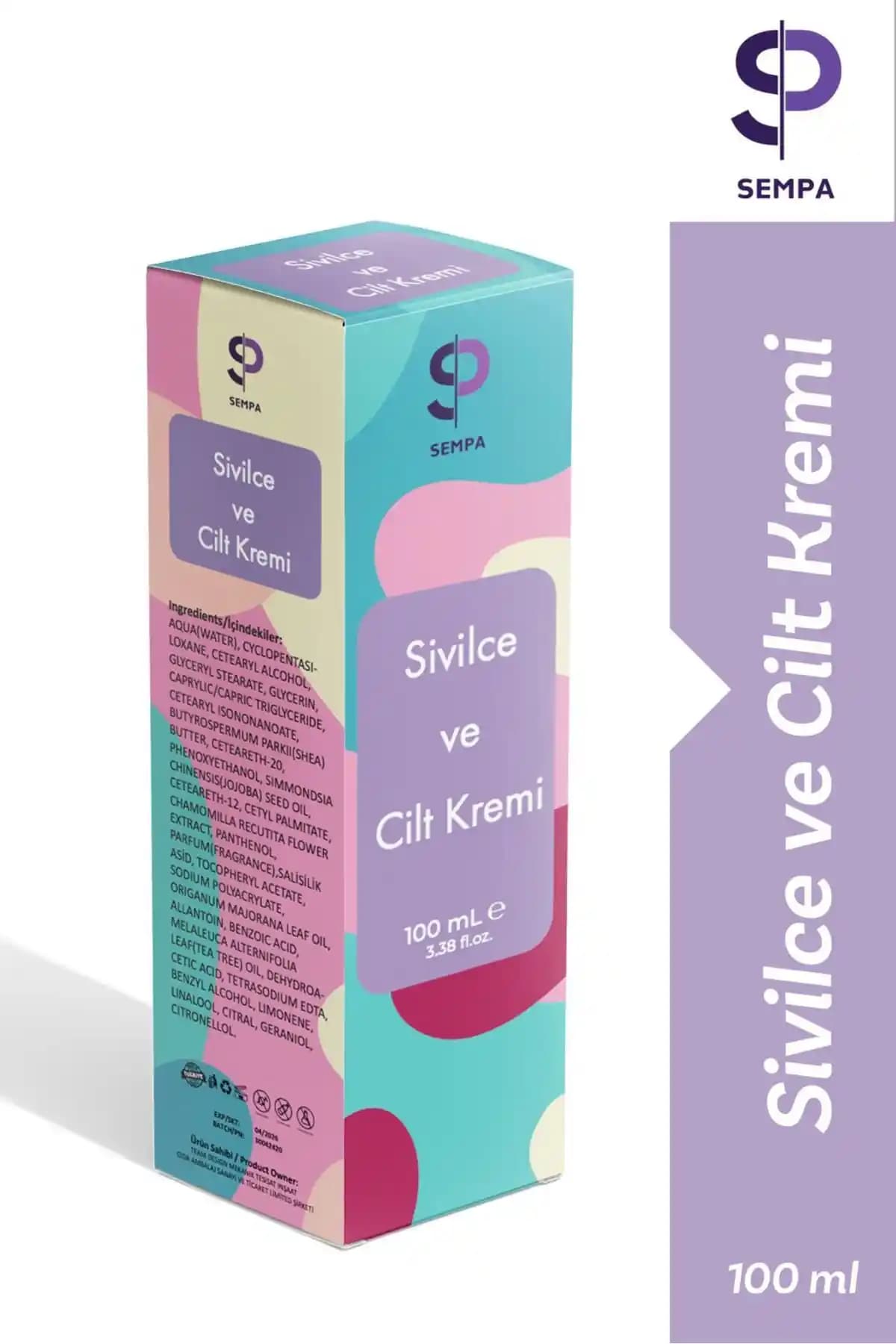 Akne Sivilce Ve Çil Leke Cilt Kremi - Doğal Cilt Bakımı Çözümü