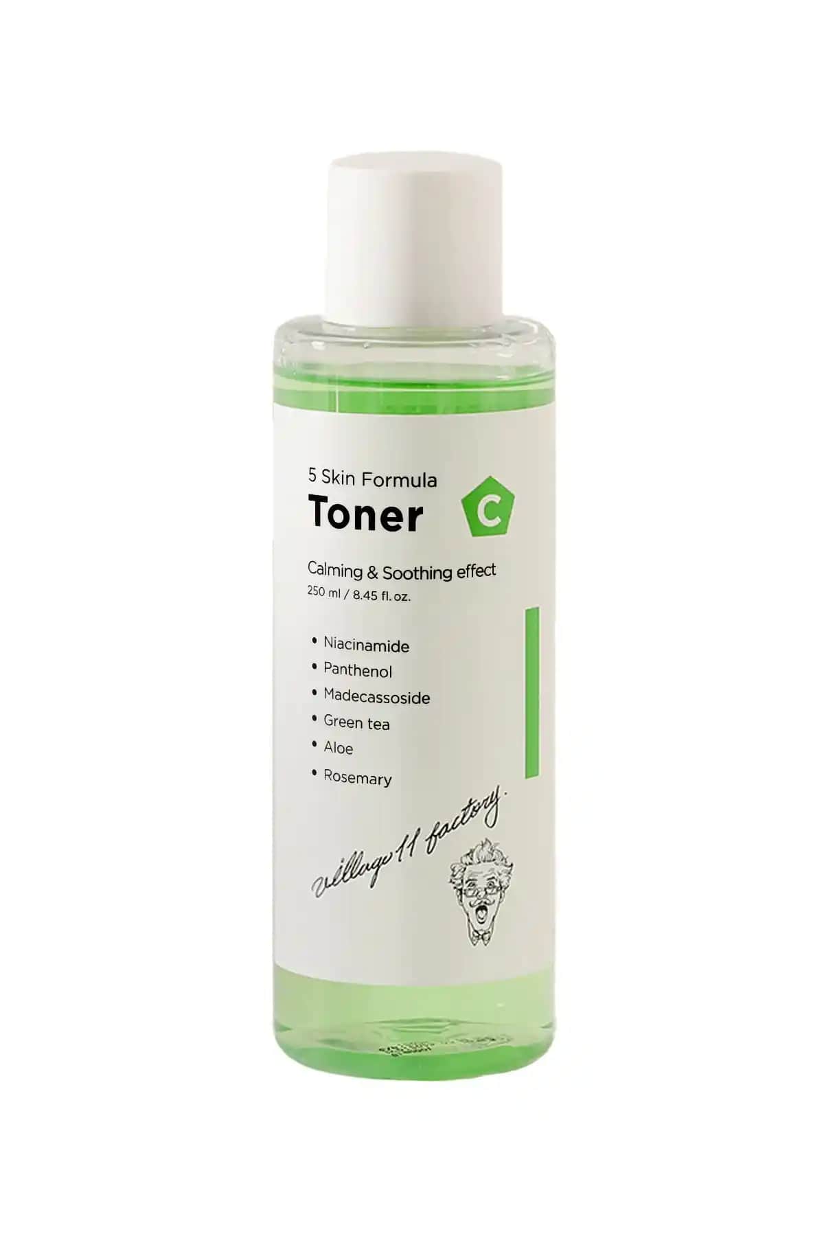 C Skin Formula Toner: Yatıştırıcı Cica Tonik ile Cilt Bakımınızı Destekleyin