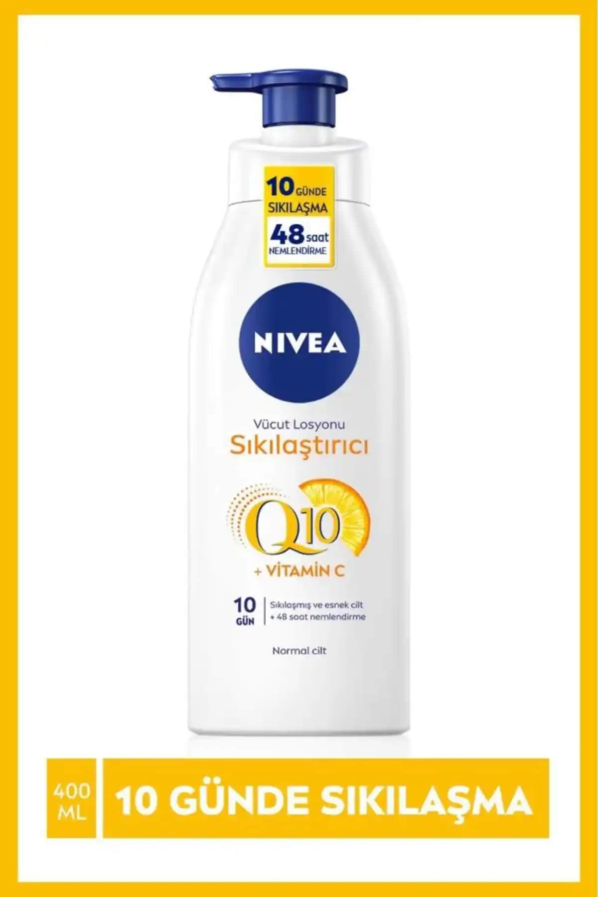 NIVEA Q10 Sıkılaştırıcı Vücut Losyonu - Cilt Bakımında Devrim