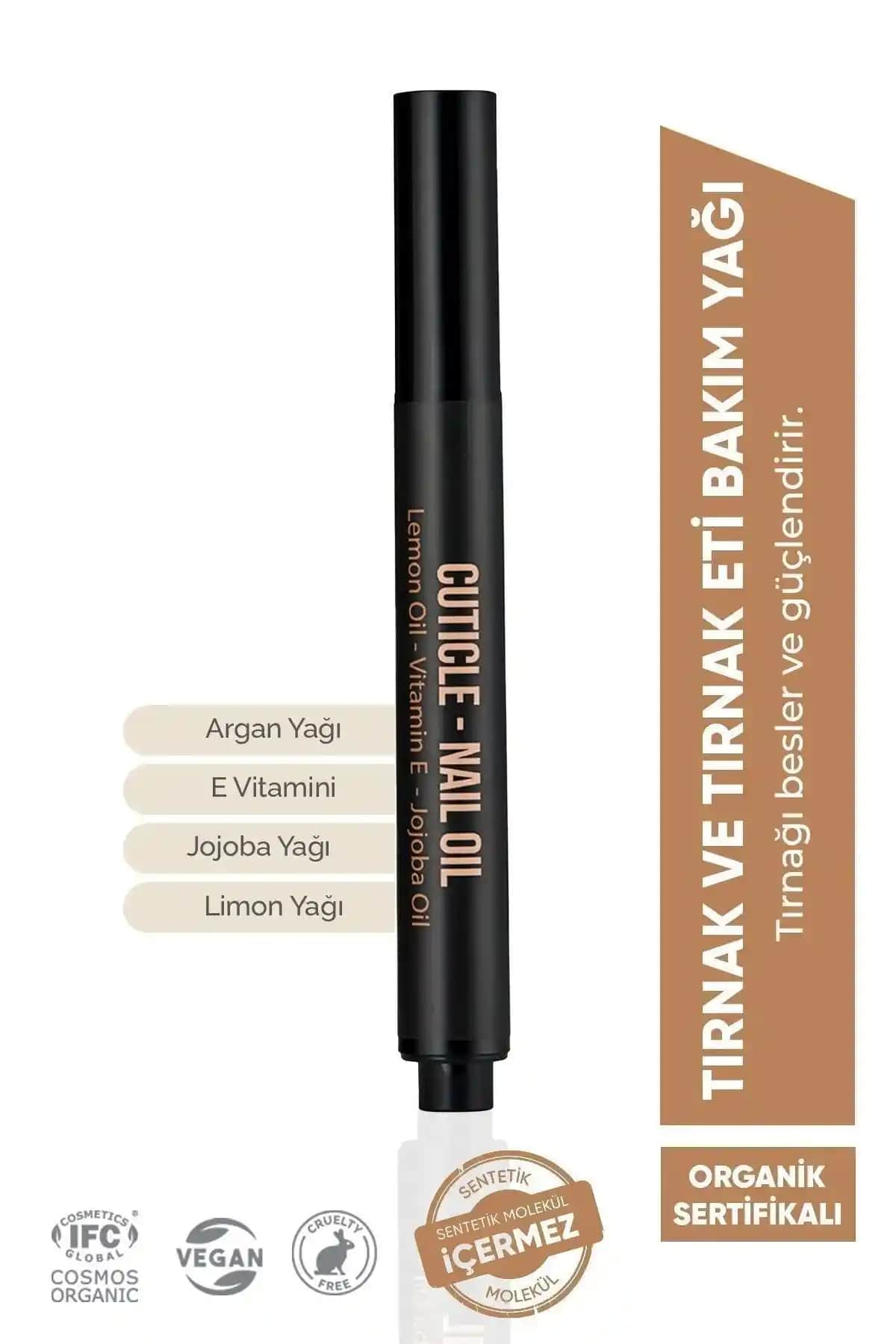 Organik Tırnak ve Tırnak Eti Bakım Yağı - Doğal ve Etkili