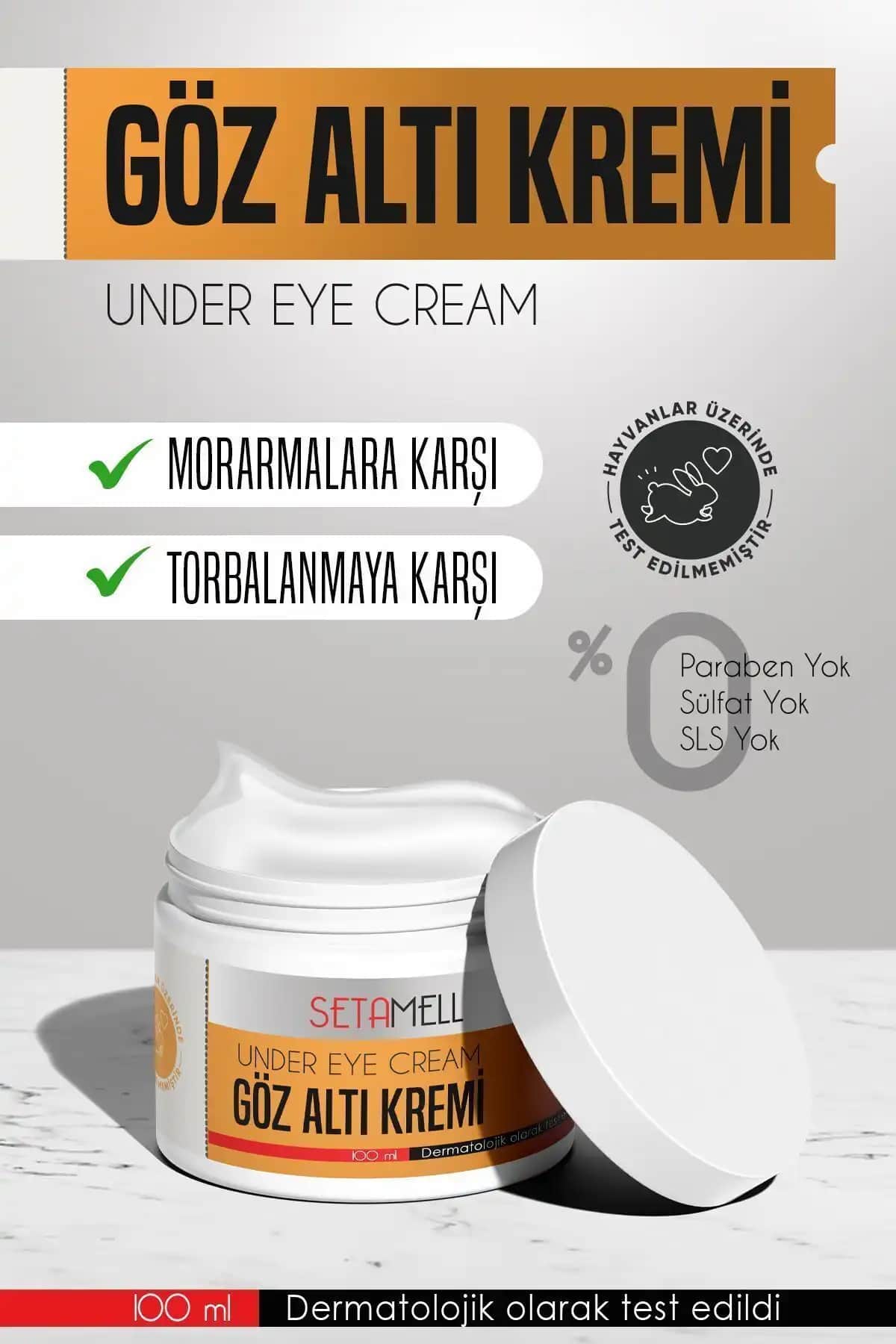 Setamell Göz Alt Bakım Kremi ile Göz Altı Morluklarına Çözüm