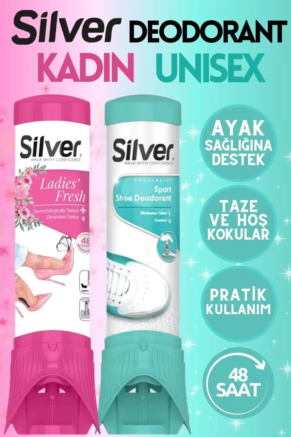 Kadınlar ve Unisex Kullanım İçin Özelleştirilmiş Ayakkabı Deodorantlarının İncelenmesi