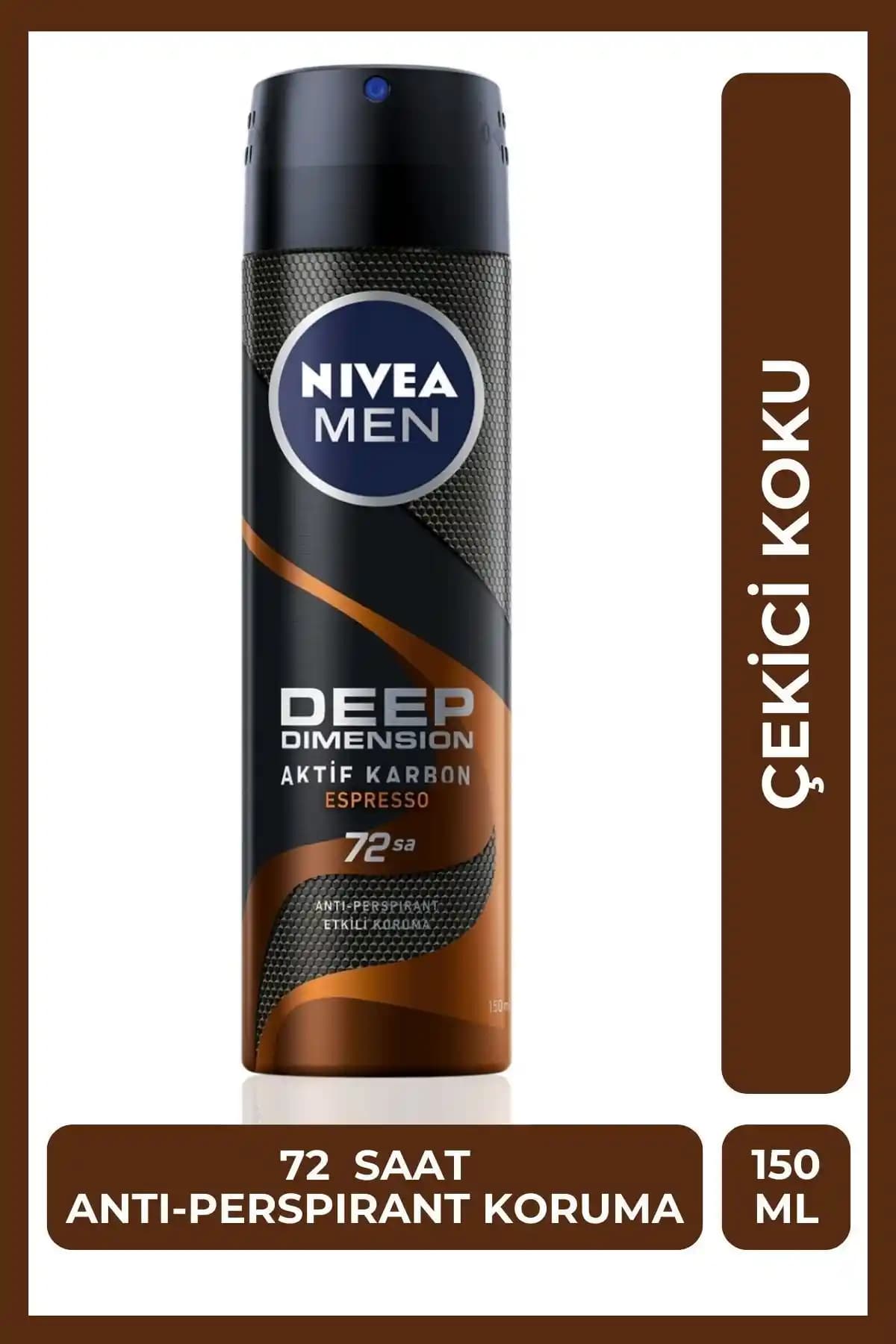 NIVEA MEN Erkek Deodorantları: Espresso ve Aktif Karbon Karşılaştırması