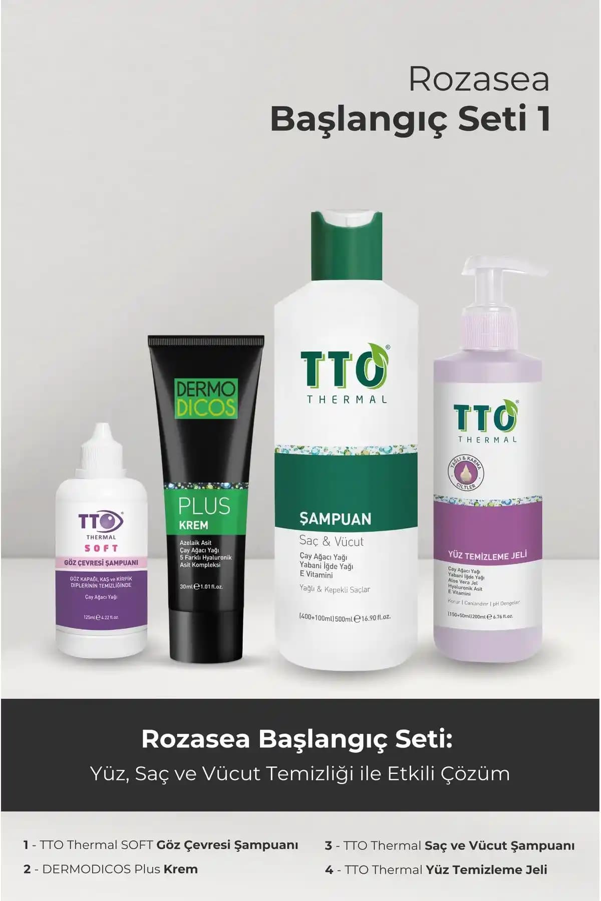 Tto Rozasea Başlangıç Paketi ve Şampuanı: Cilt ve Saç Sağlığında Etkili Çözümler