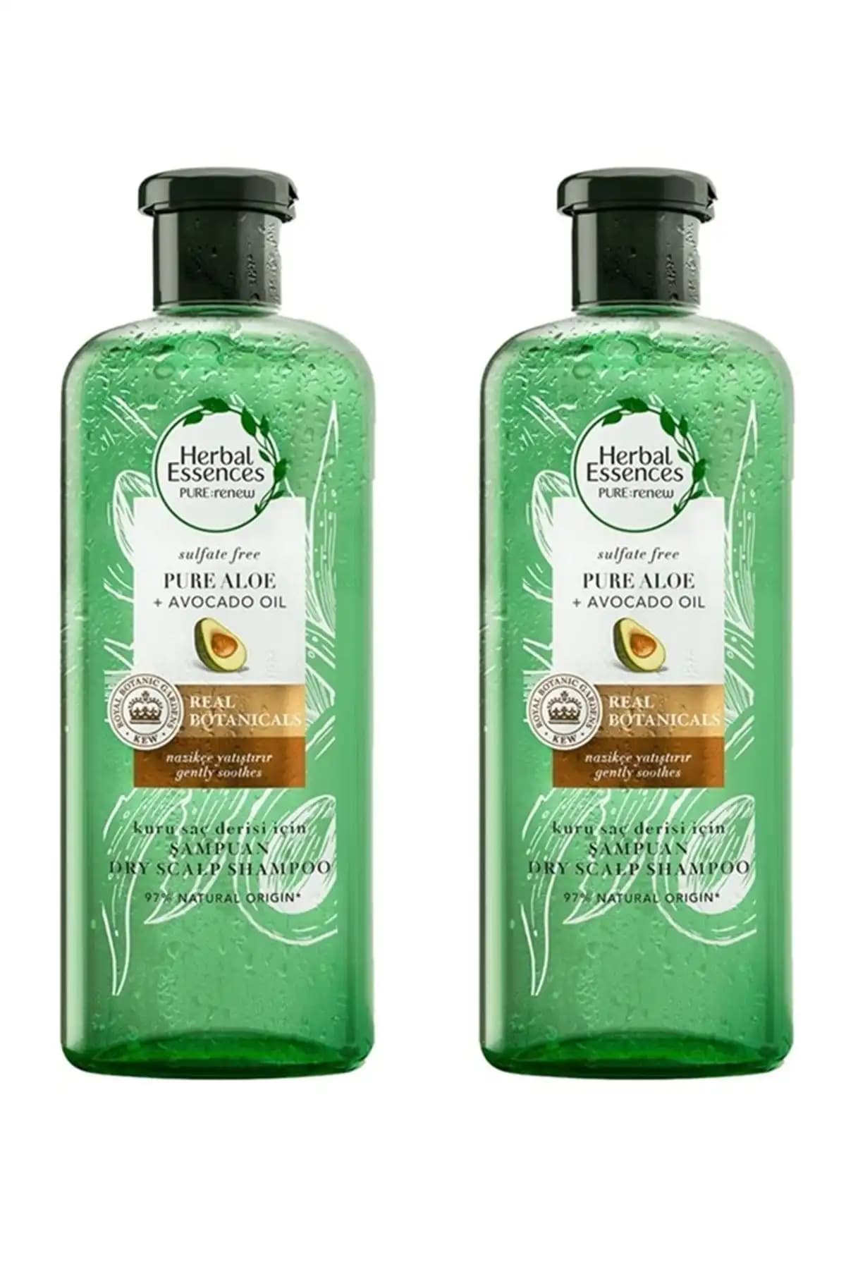 Herbal Essences Sülfatsız Aloe Ve Avokado Şampuan 380 Ml X2