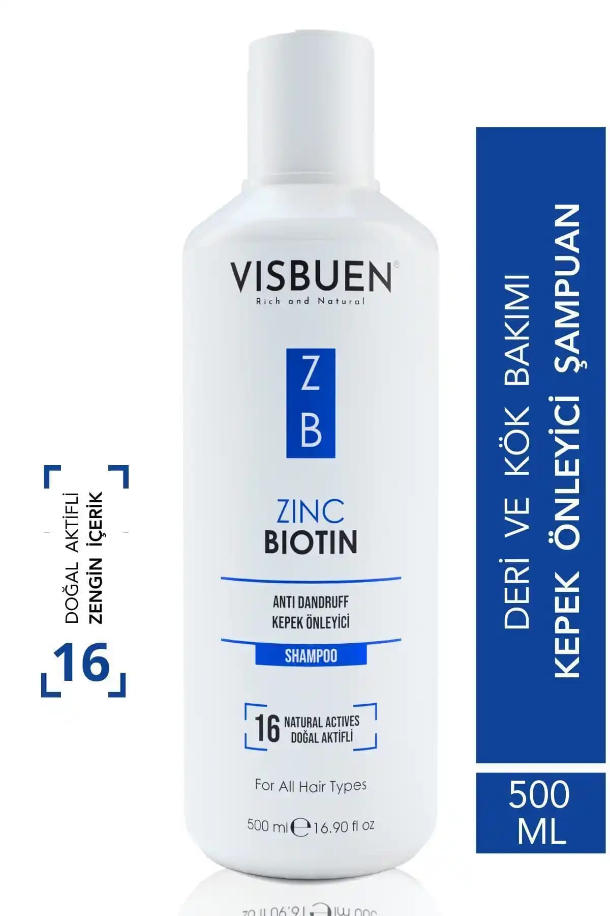 Visbuen Çinko Biotin ve Detox Şampuanları: Kepek ve Saç Sağlığı İçin Karşılaştırma