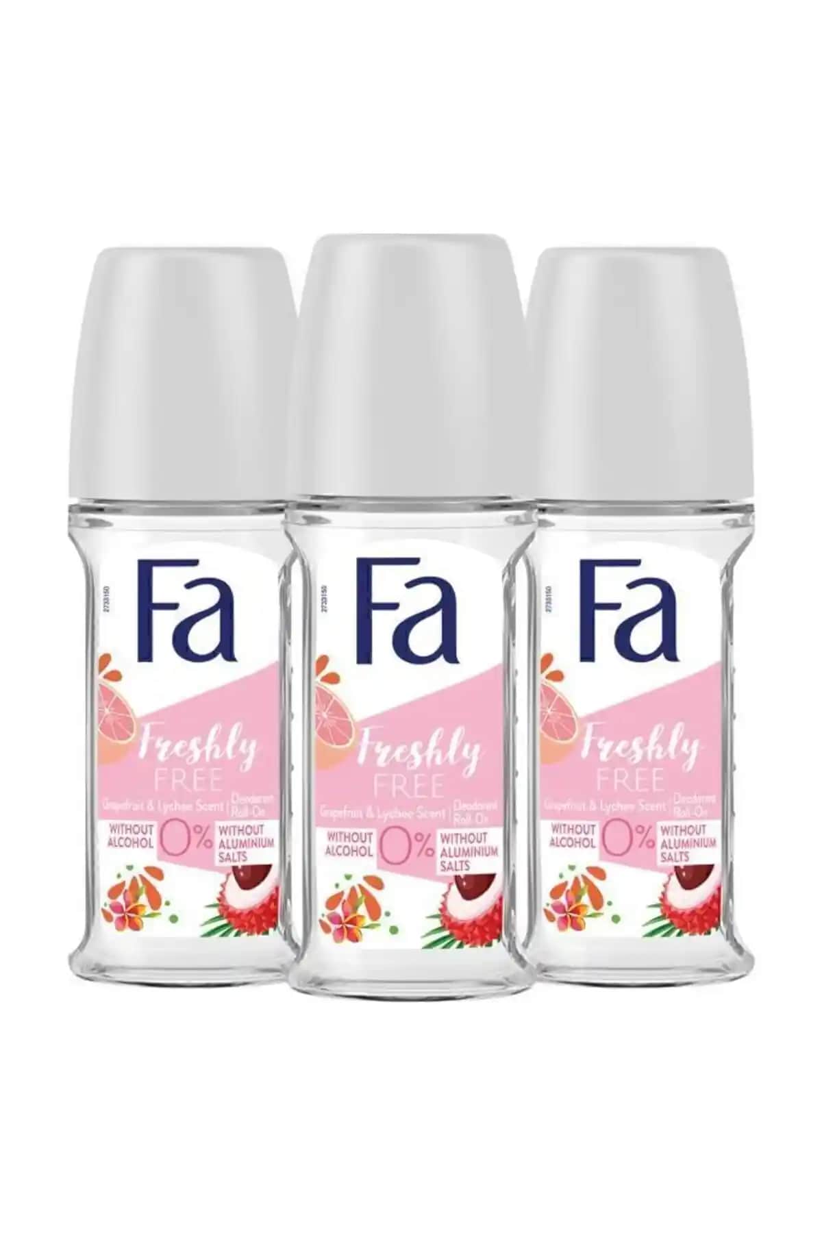 Fa Freshly Free Greyfurt & Liçi ve Soft&control Roll-on Deodorant İncelemesi