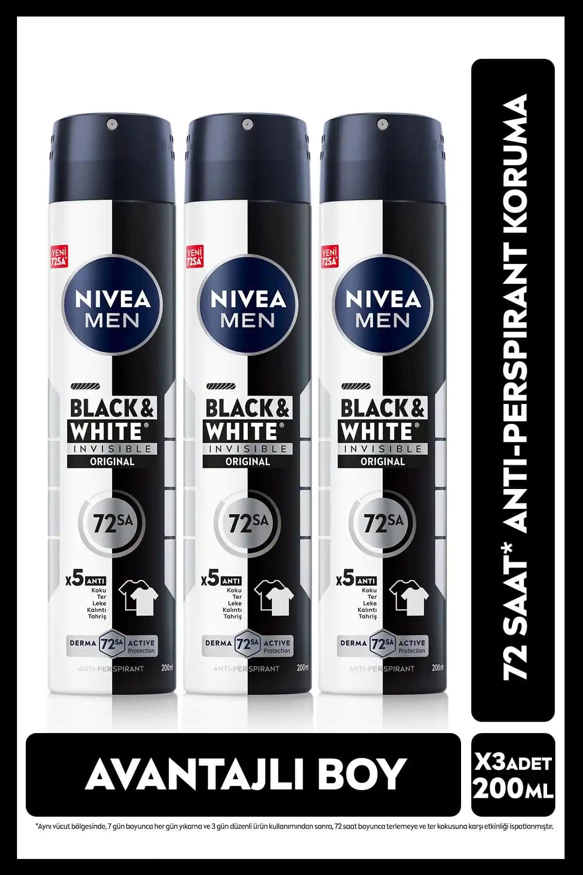 NIVEA MEN ve Rexona Men Erkek Sprey Deodorantları Karşılaştırması