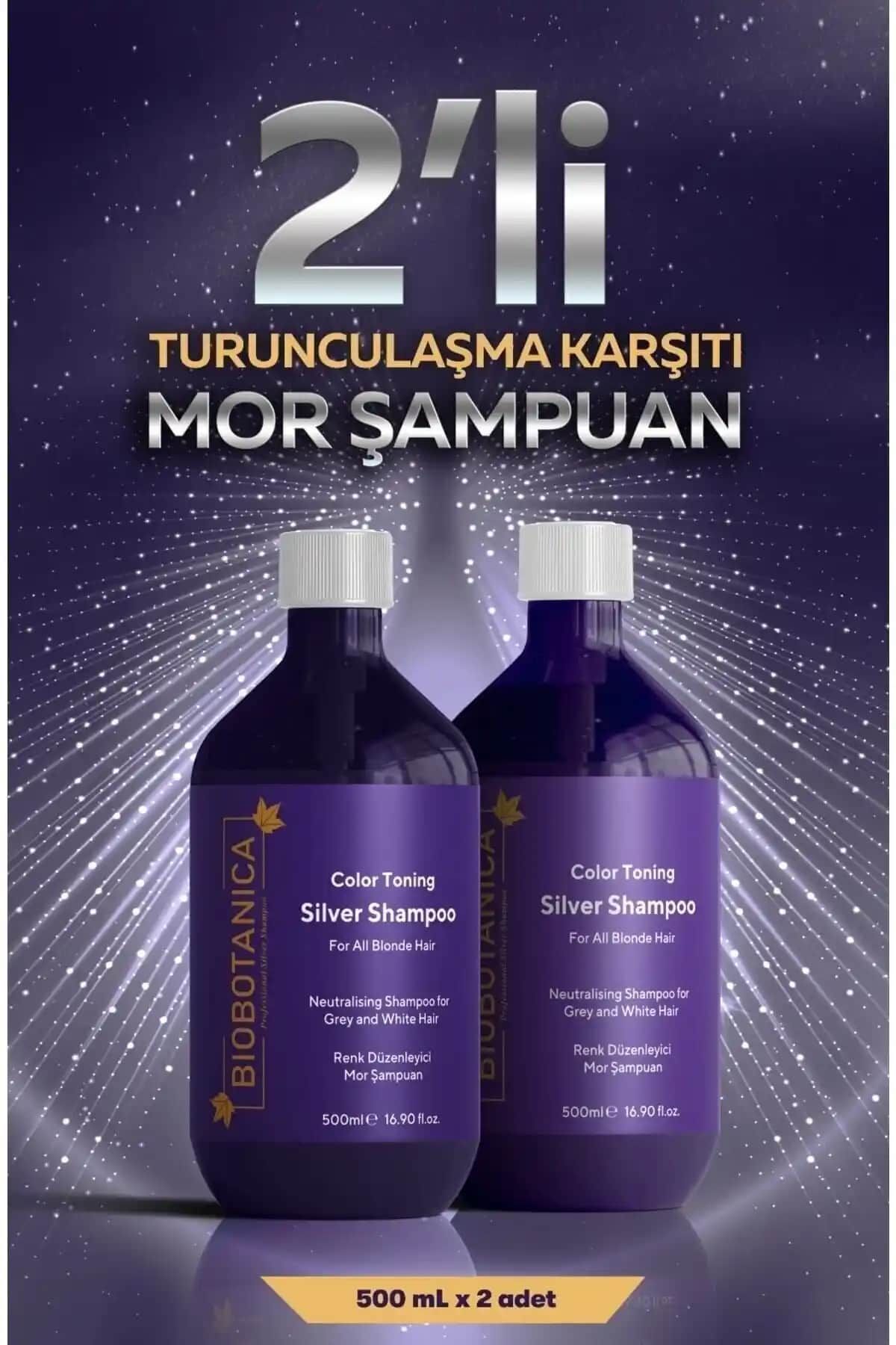 Biobotanica ve MOROKON Silver Şampuanların Turunculaşma Karşıtı Etkileri