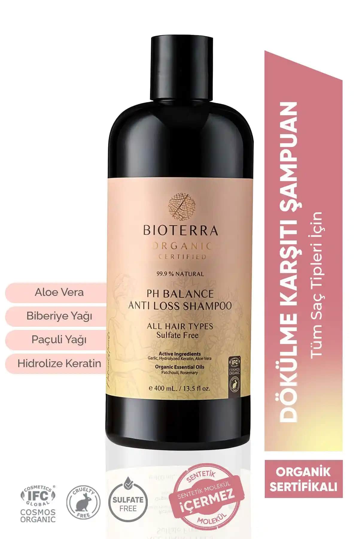 Bioterra Organik Ph Balance ve IQERA Vegan Aloevera Şampuanı Karşılaştırması