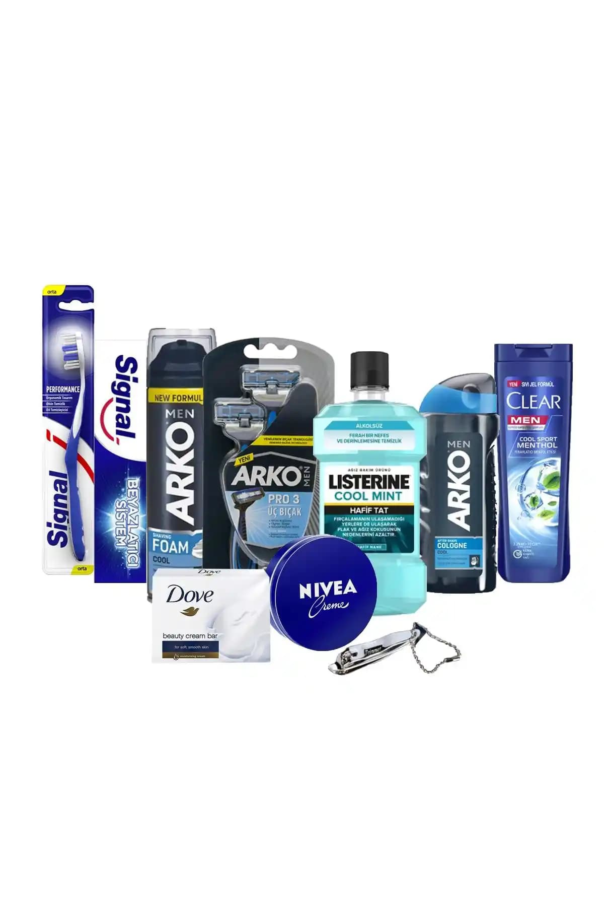 Arko Men ve NIVEA Sandıksız Damat Bohçası Erkek Bakım Setleri Karşılaştırması