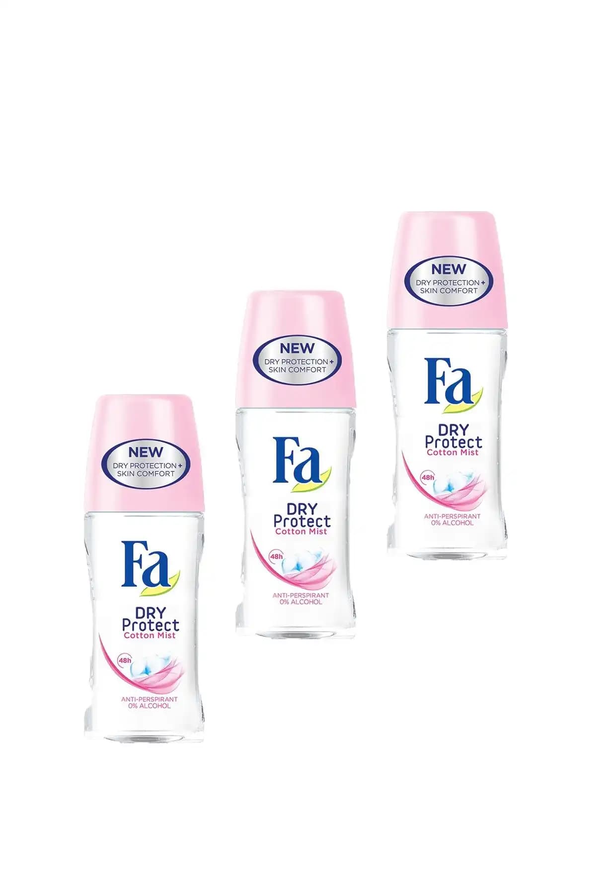 Fa Dry Protect Roll-On 50 ml -3 Adet