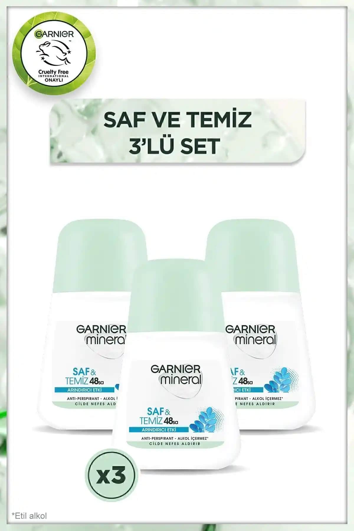Garnier Mineral Saf&Temiz ve Yves Rocher Antiperspirant Karşılaştırması