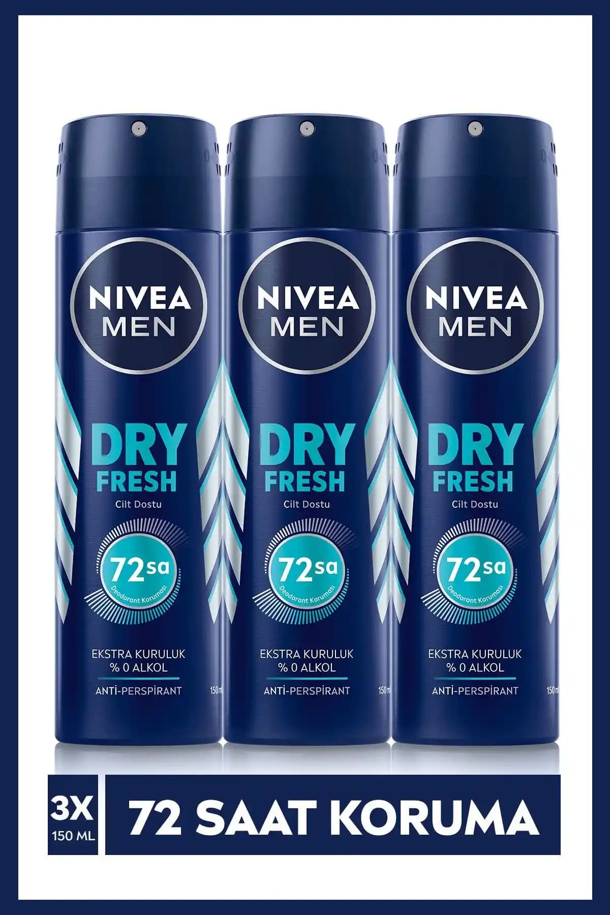 NIVEA Men Dry Fresh ve Fresh Active Erkek Deodorant Karşılaştırması