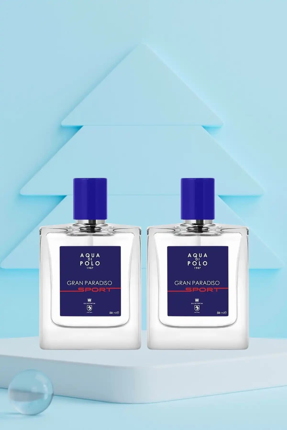 Aqua Di Polo 1987 Gran Paradiso Sport 50 ml Edp 2'li Erkek Parfüm Seti Stcc021196
