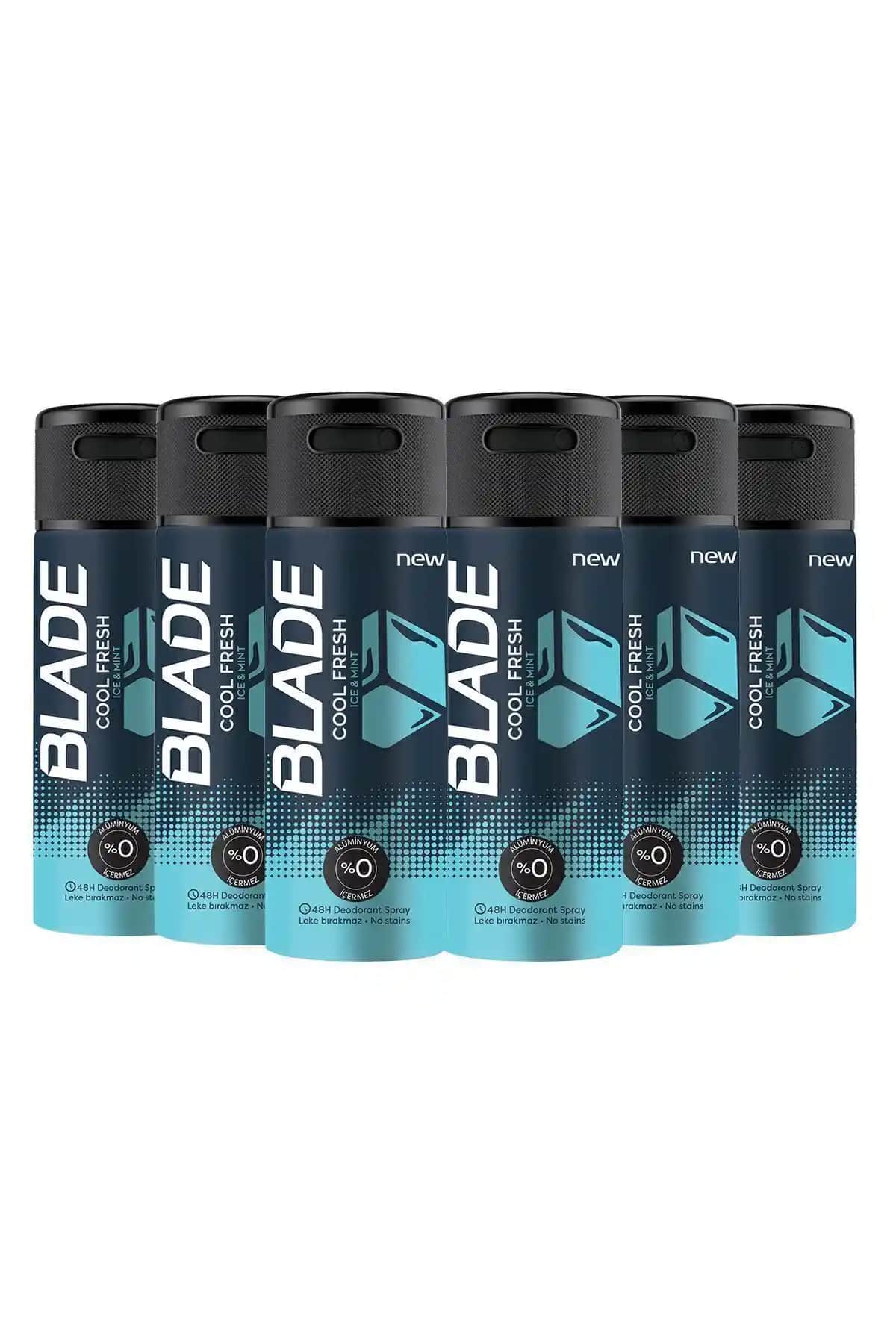Blade Cool Fresh ve Blade Deep Chill Deodorantlarının Karşılaştırması