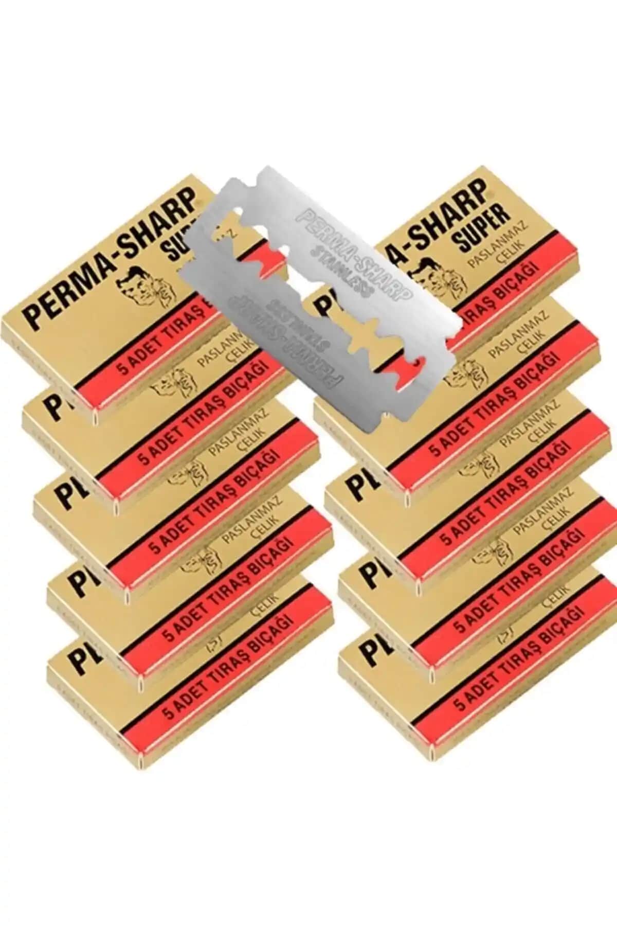 Gillette Perma-Sharp ve Permasharp Yarım Jiletler Arasındaki Farkların Karşılaştırılması