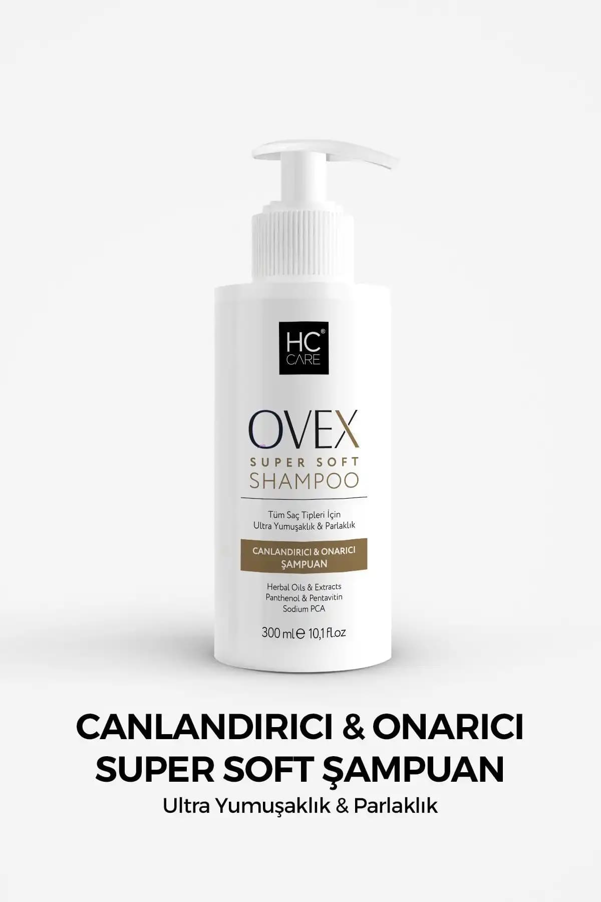 HC Care HC Ovex Super Soft Şampuan - 300 ml.