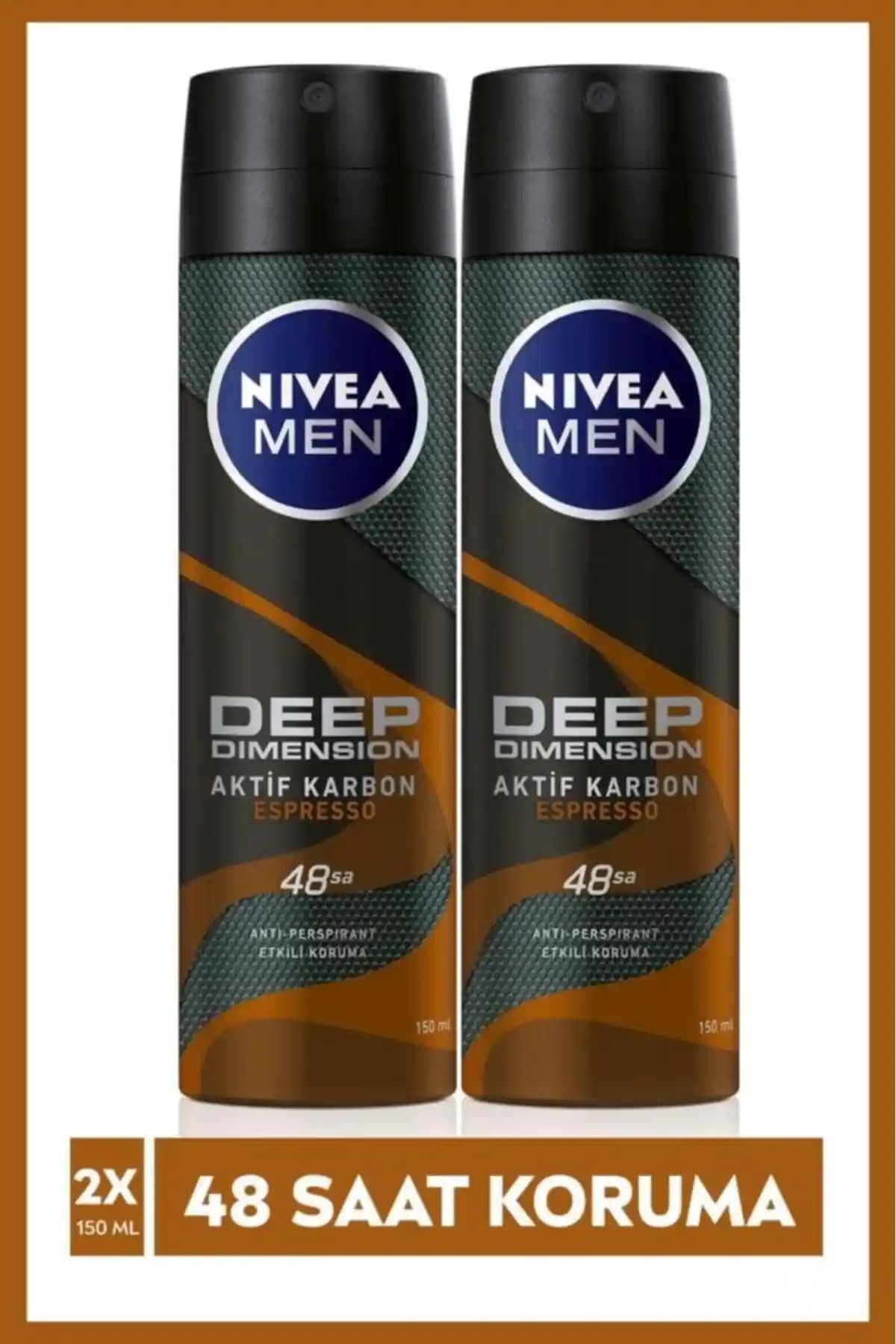 NIVEA Erkek Sprey Deodorant Ekspresso ve Deep Dimension: Karşılaştırma Rehberi