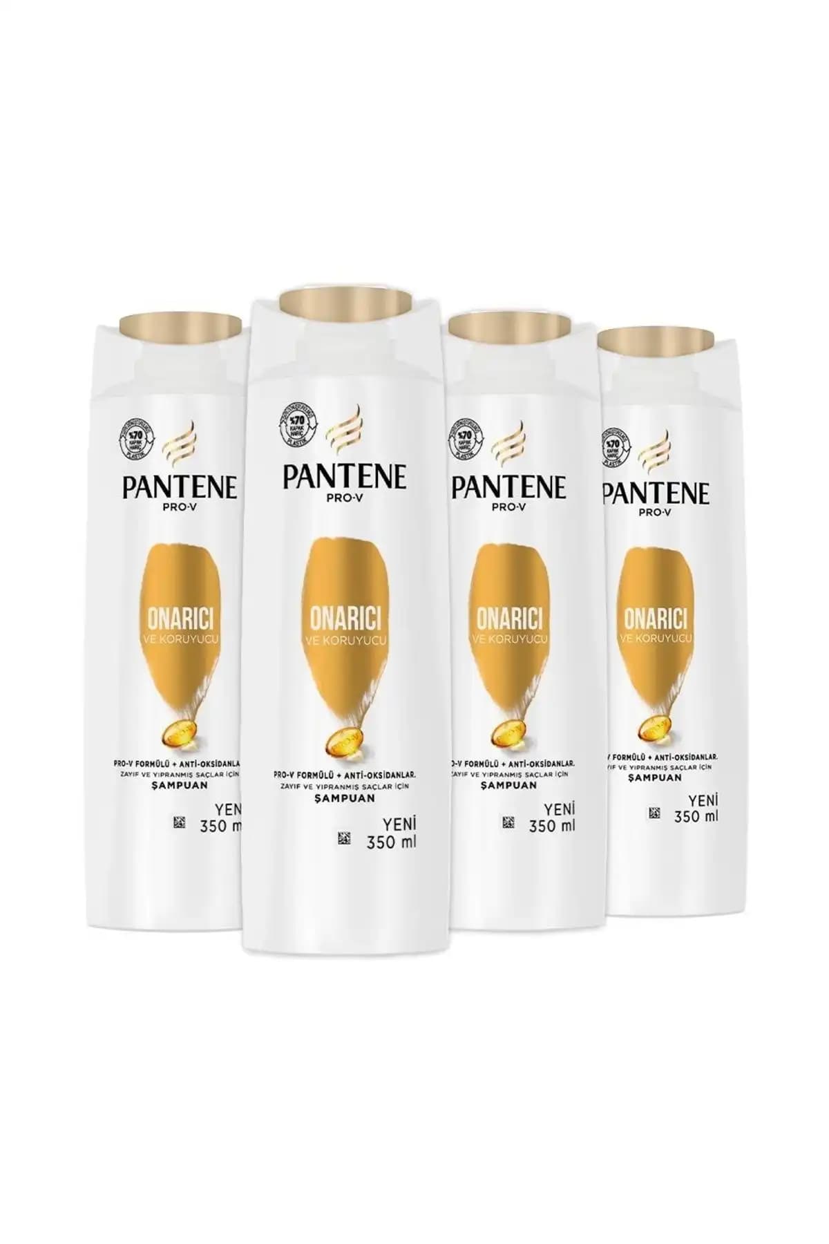 Pantene Şampuan Pro-v Onarıcı Ve Koruyucu 350 ml X 4