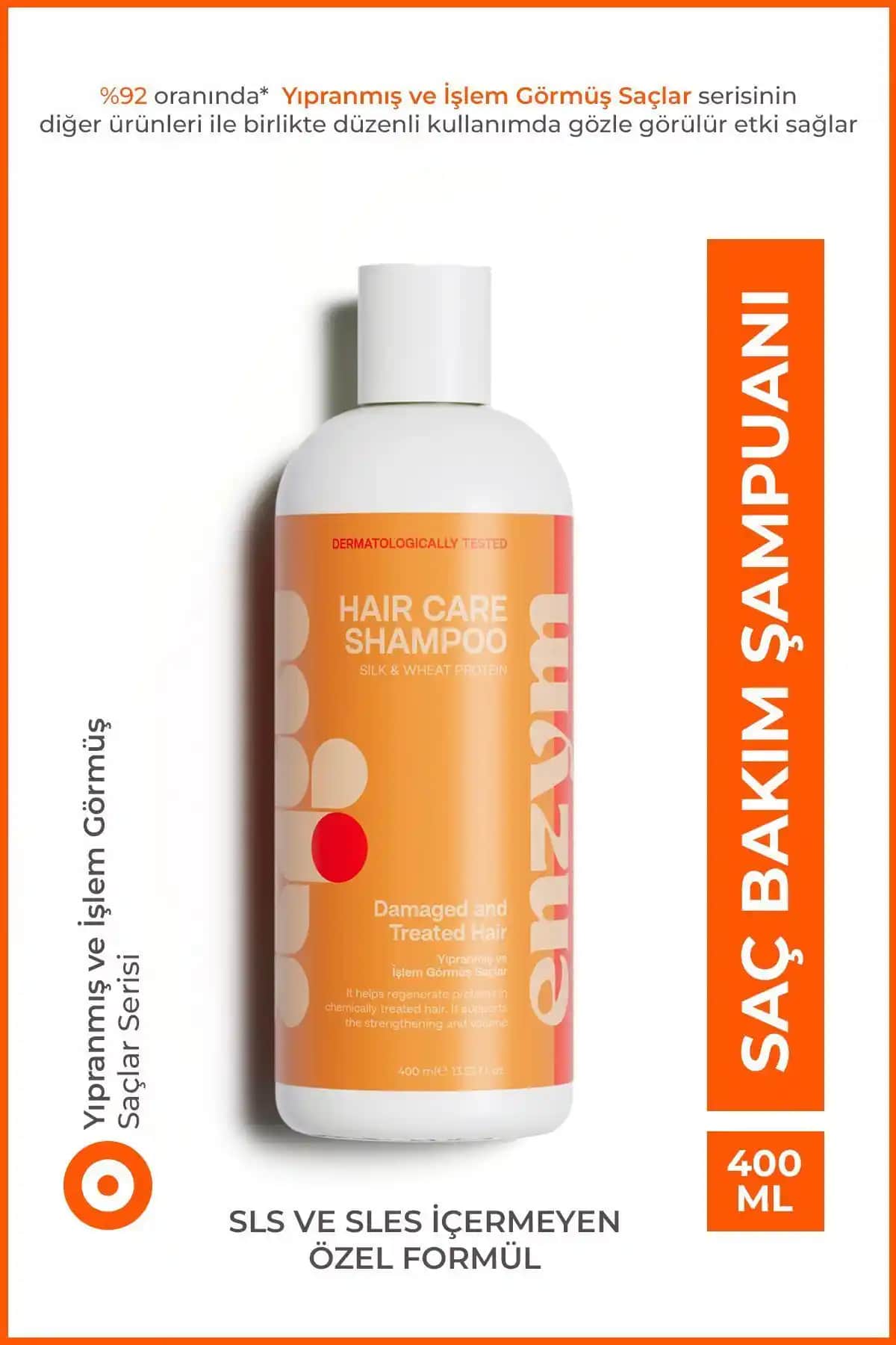 Enzym Cosmetics Yıpranmış ve Dökülen Saçlar için En İyi Şampuan Karşılaştırması