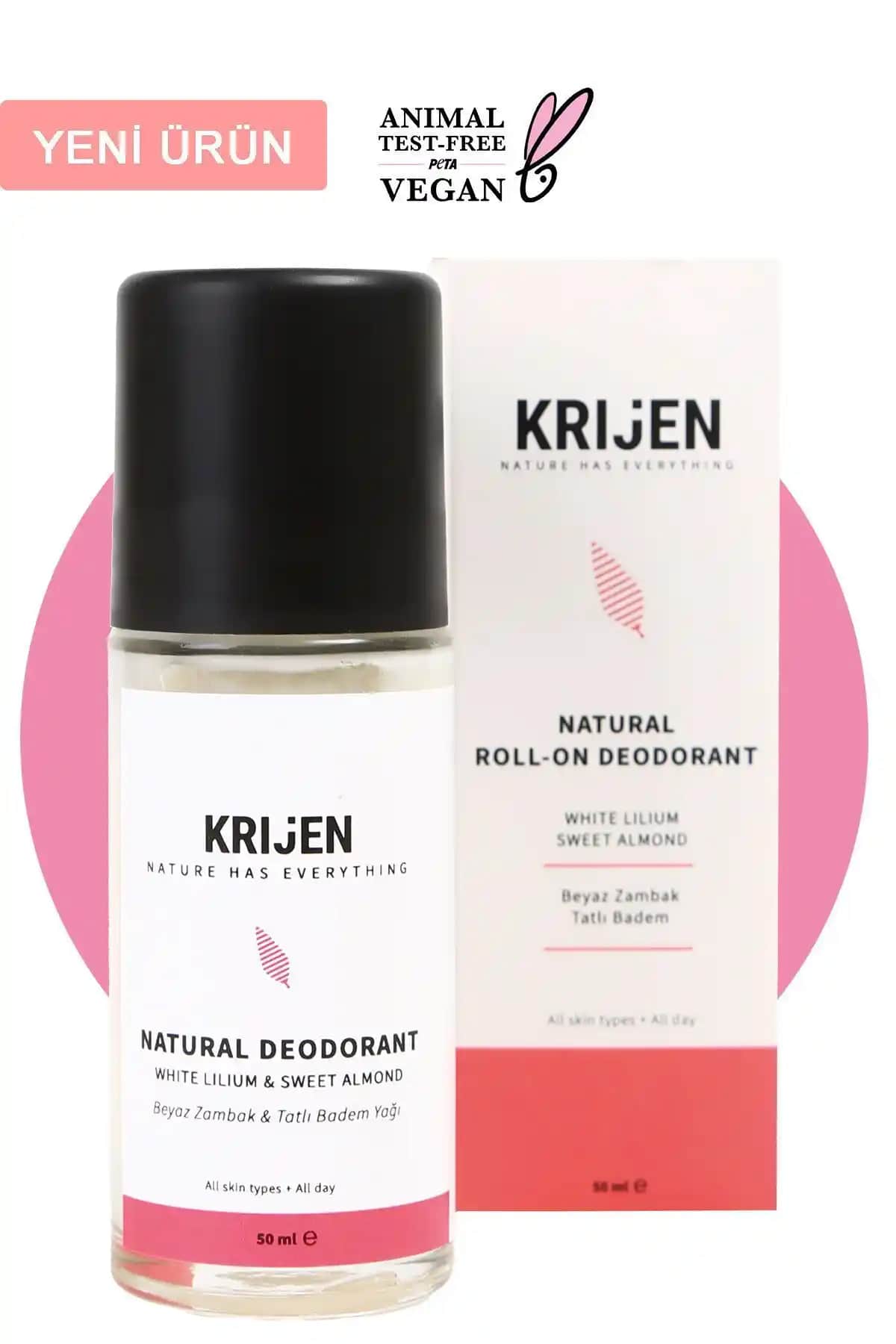 Krijen Doğal Deodorant: Beyaz Zambak ve Gül Ağacı ile Kullanıcı Yorumları
