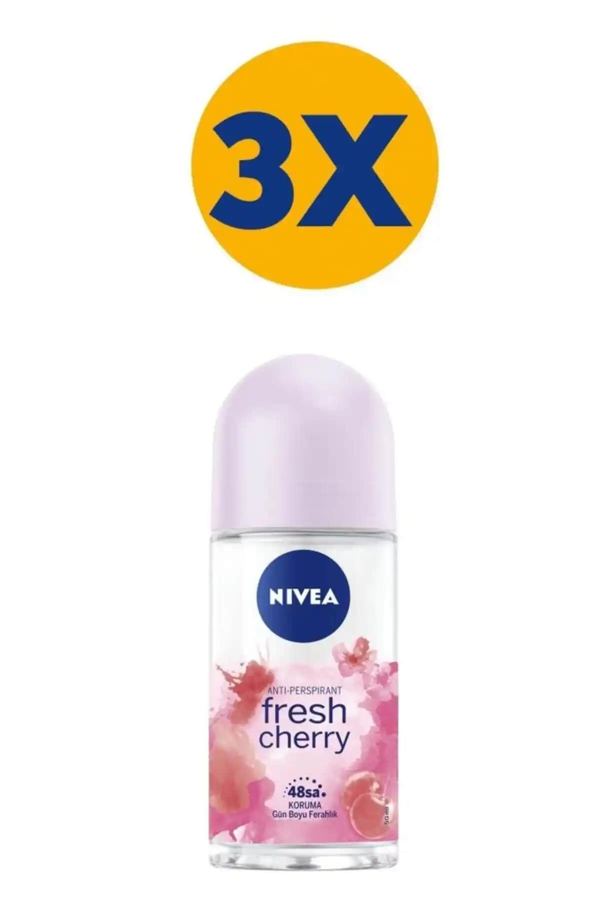 NIVEA Kadın Roll On Deodorant Karşılaştırması: Fresh Cherry ve Pearl Beauty