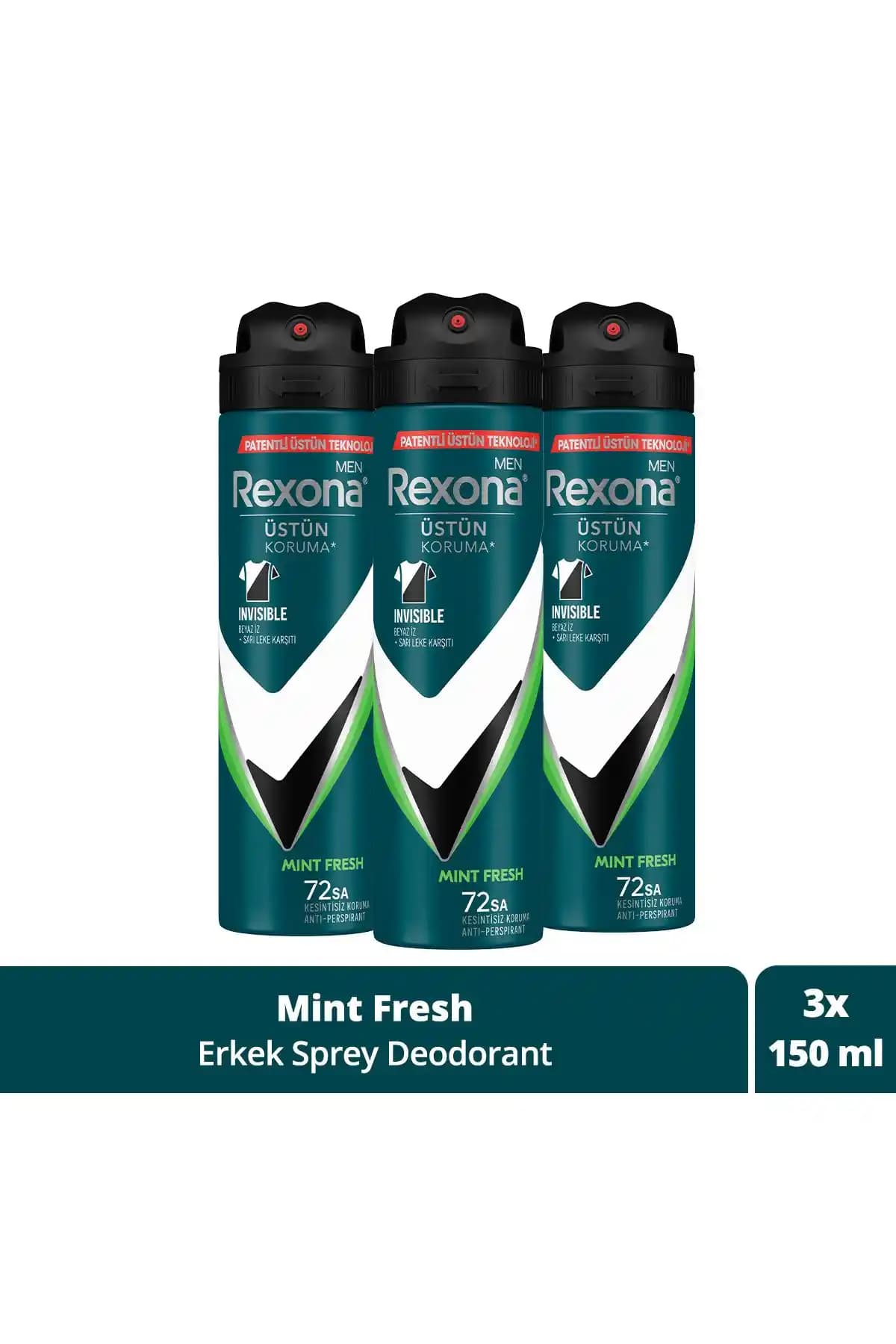Rexona Men Erkek Sprey Deodorant Natural Fresh Mint ve Nane-Sedir Ağacı İncelemesi