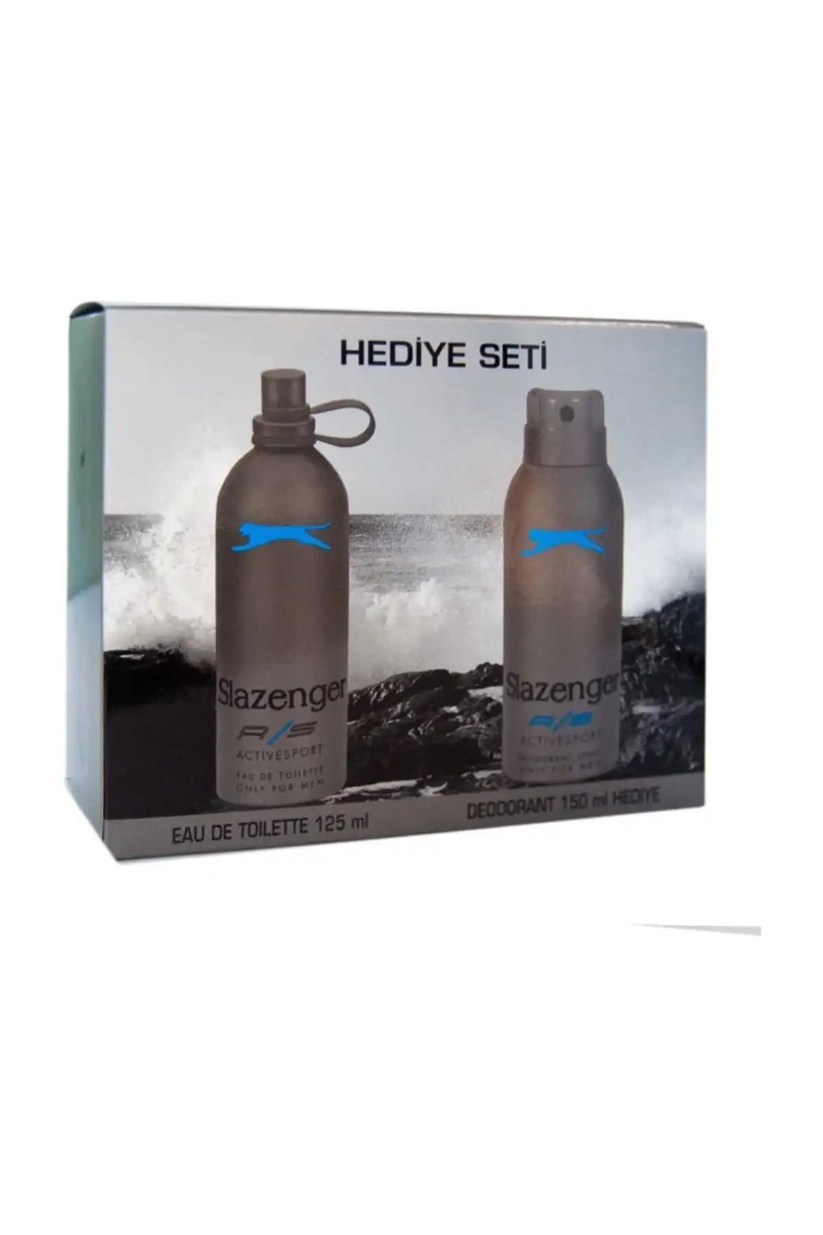 Slazenger Edt Active Sport 125 ml+deo Mavi