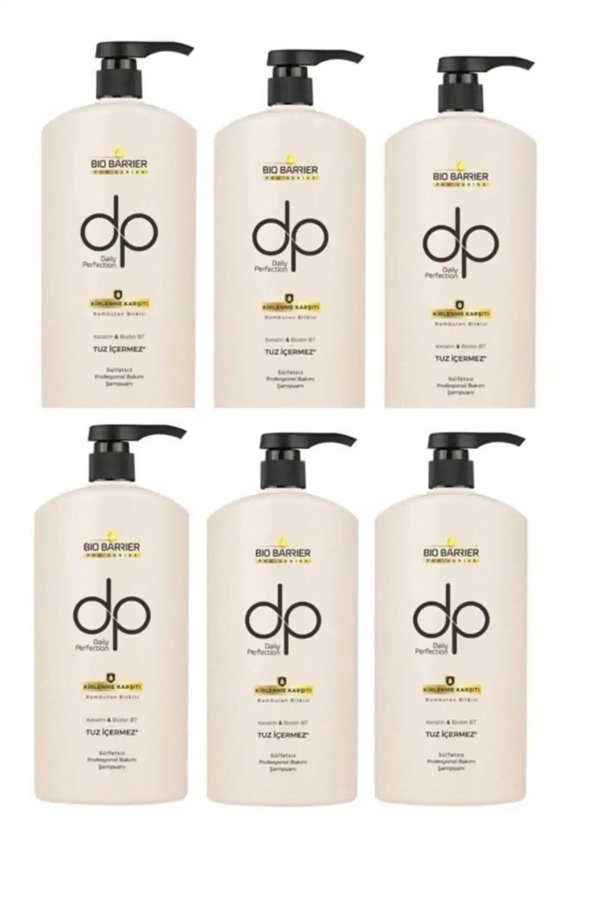 DP Bio Barrier Şampuan Kirlenme Karşıtı Şampuan 500ml X 6 Adet