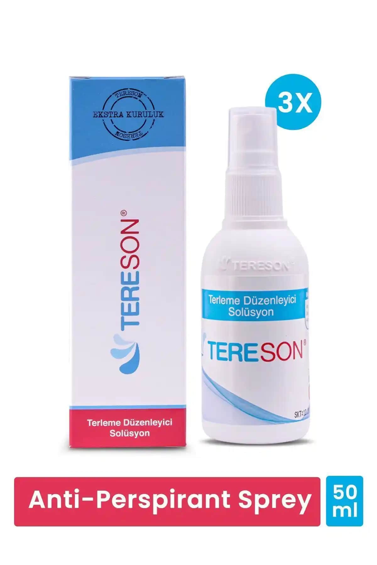 Tereson Terleme Önleyici Sprey: Farklı Binmlik 3x50 ml ile 2x50 ml Karşılaştırması