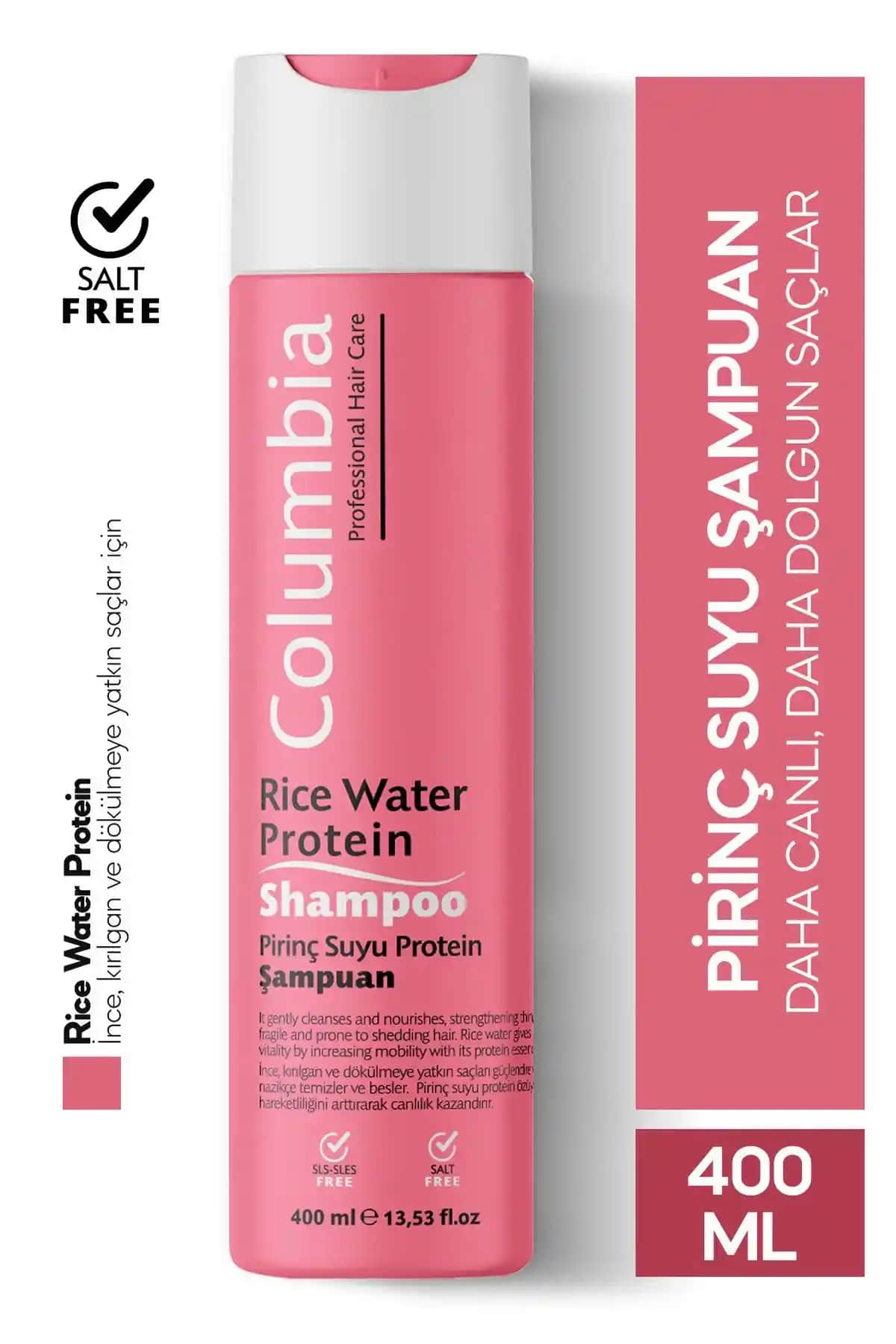Columbia Dökülme Karşıtı ve Tuzsuz Hacim Şampuanları Karşılaştırması