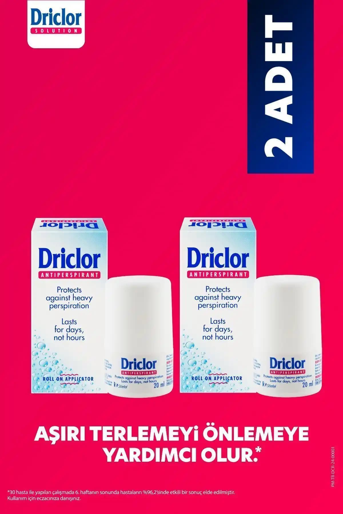 Driclor Anti Perspirant ve Aşırı Terleme Önleyici Roll On Ürünlerinin Karşılaştırılması