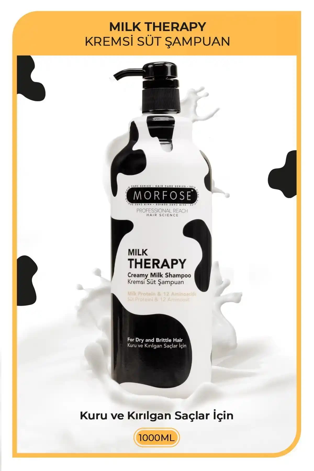 Morfose Milk Therapy Şampuan 1000 ml ve 500 ml Karşılaştırması