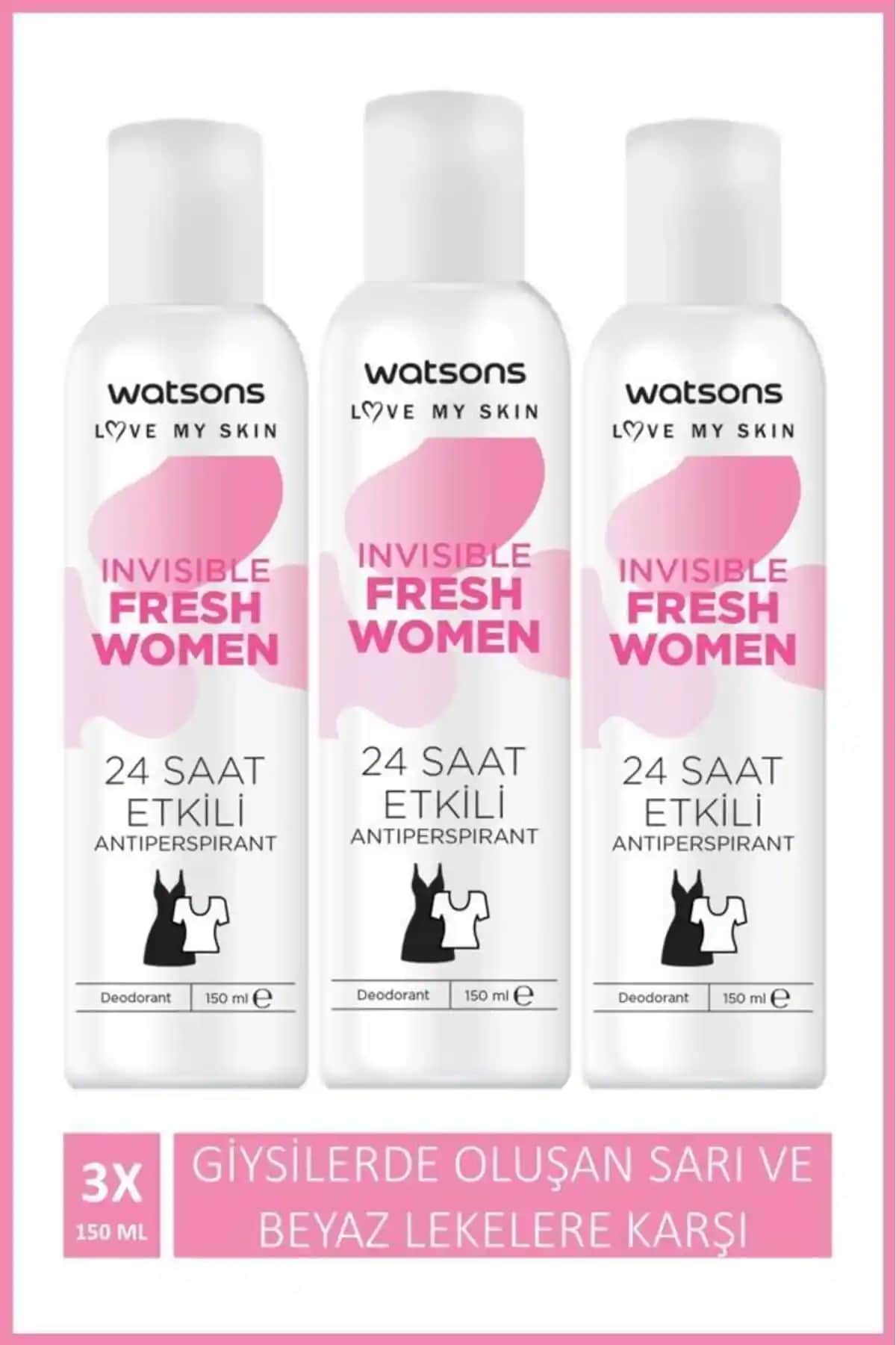 Watsons Invisible Fresh ve Shower Fresh Deodorantların Özellikleri ve Farkları