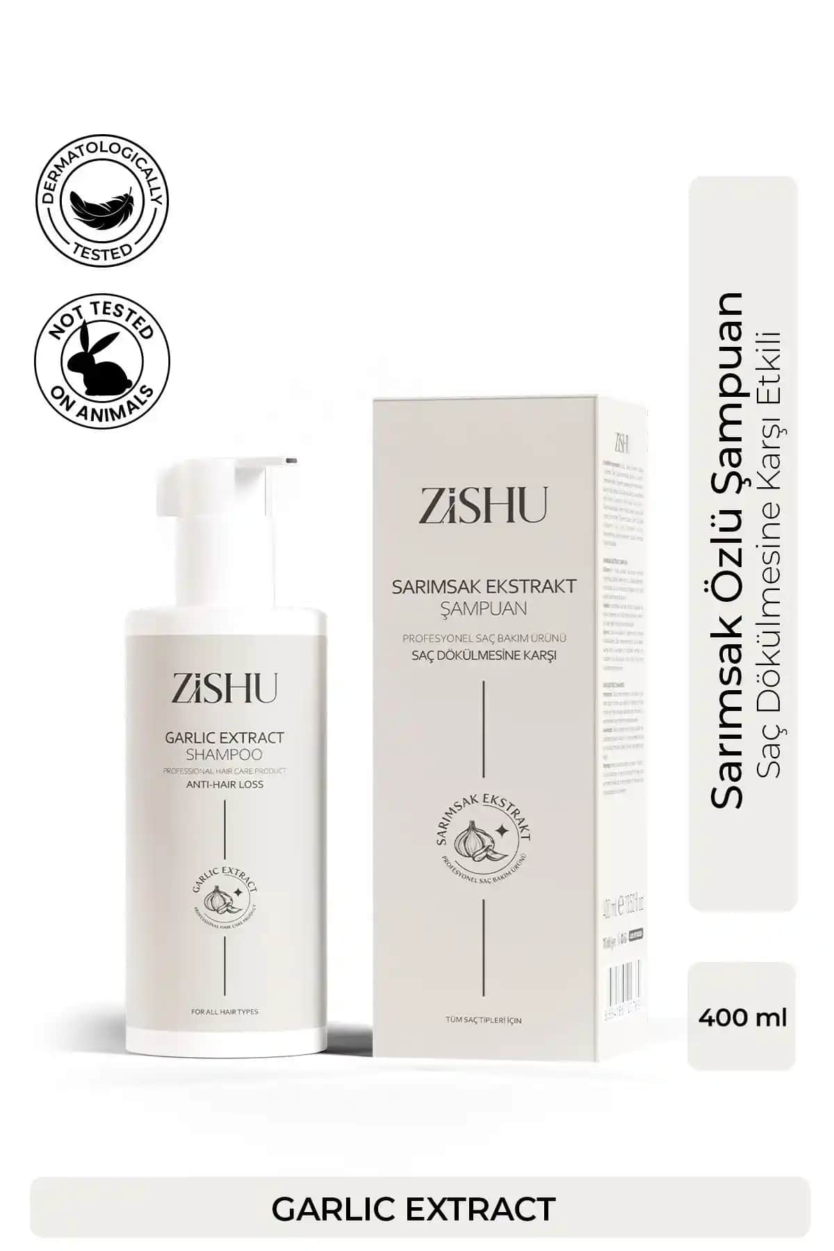 ZİSHU Sarımsak Özlü ve ZİSHUBEAUTY Kükürt Şampuanlarının Karşılaştırması