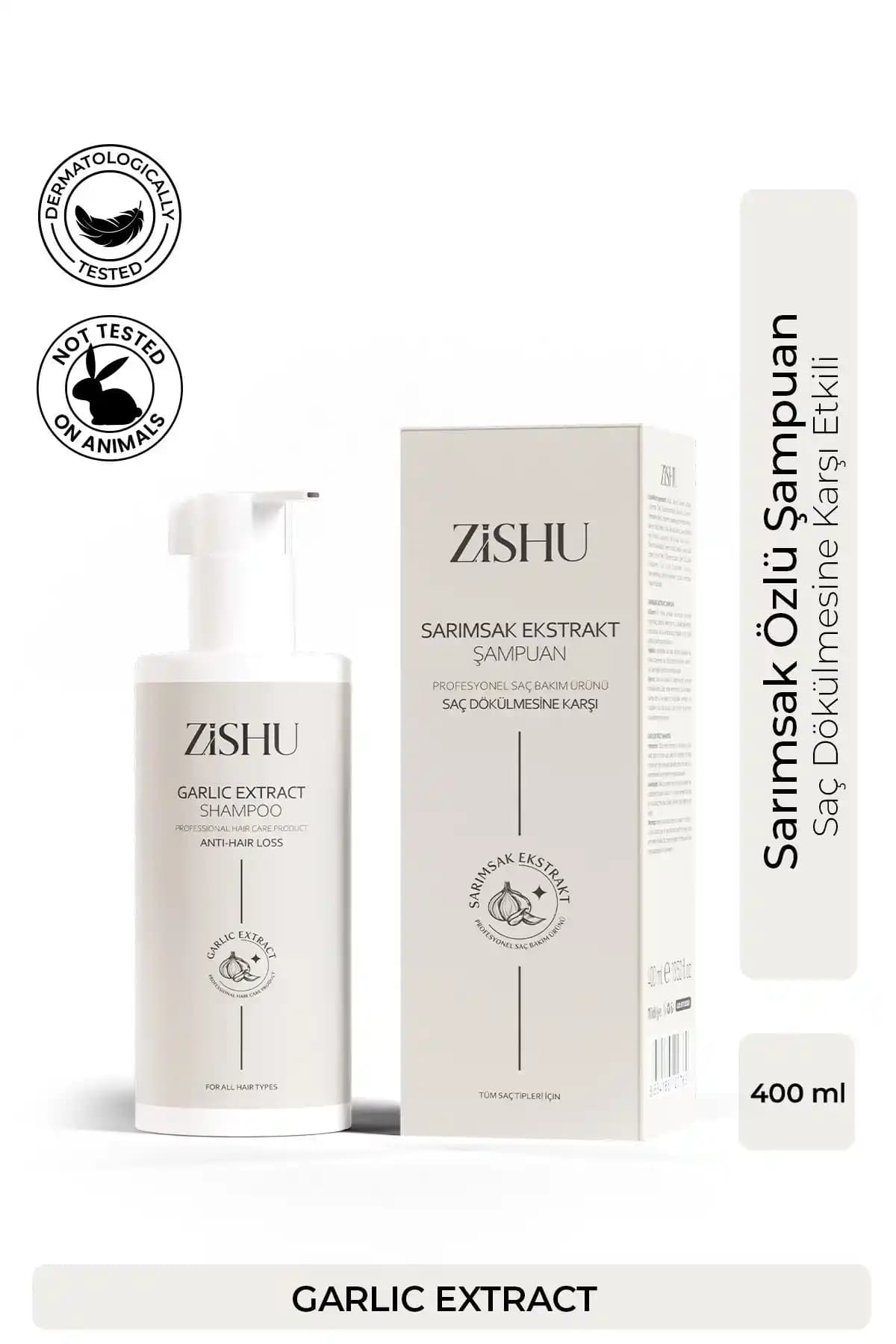 ZİSHU Sarımsak Özlü ve ZİSHUBEAUTY Kükürt Şampuanlarının Karşılaştırması