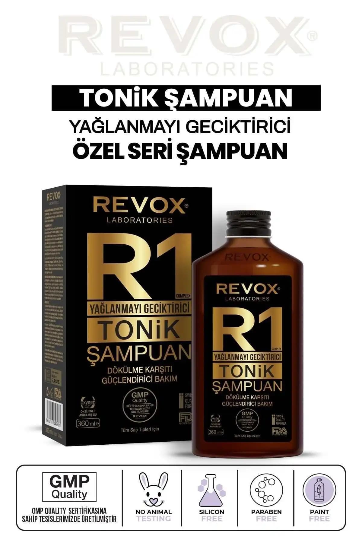 Revox Yağlanmayı Tonik Şampuan